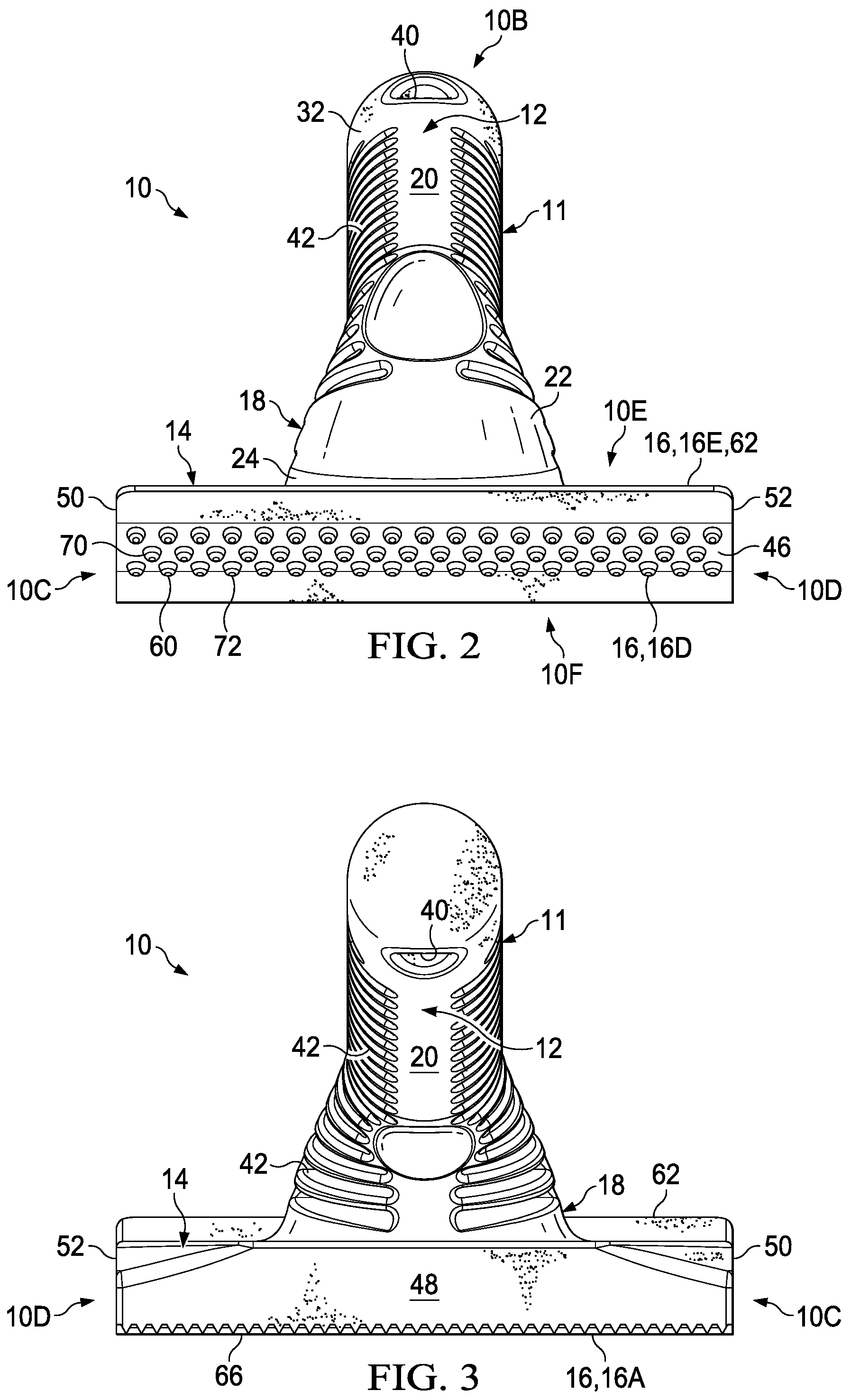 Patent US12342791 Figure 2 – Method and apparatus for pet hair removal