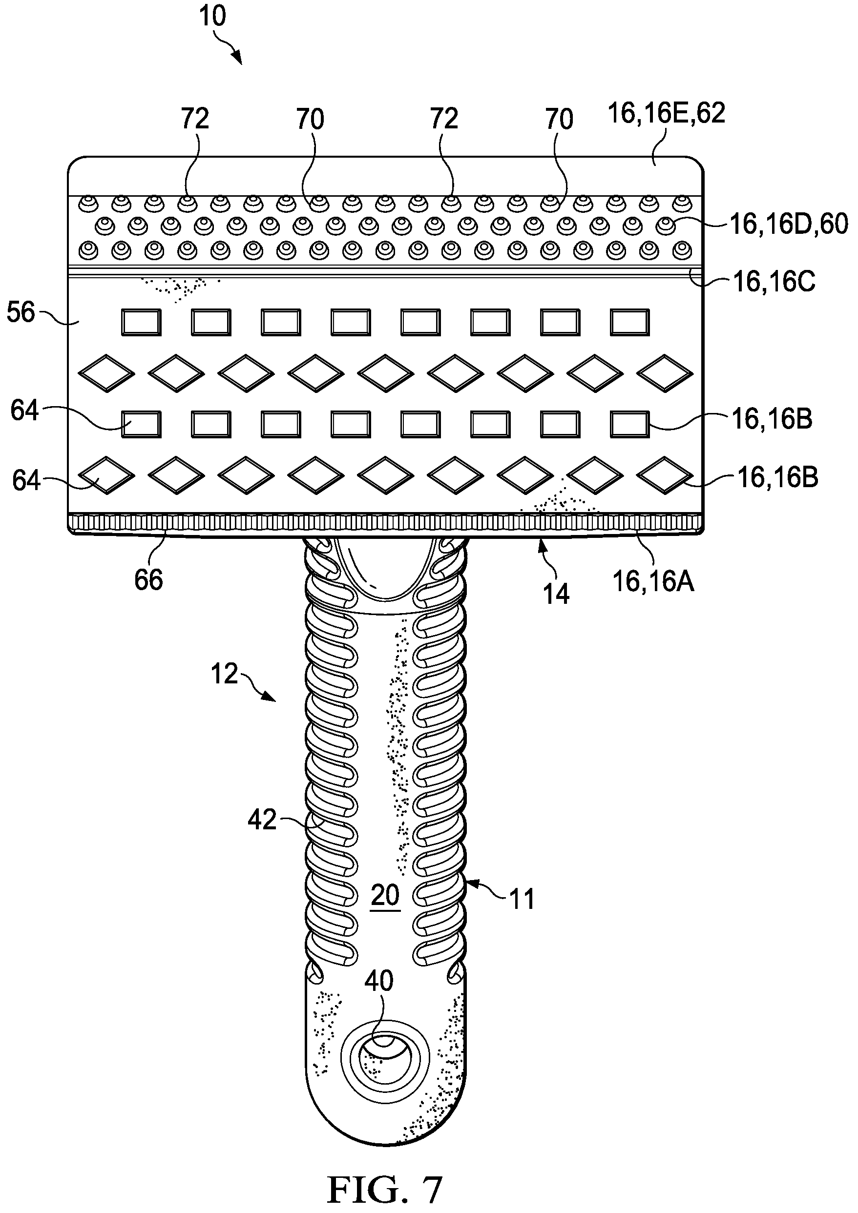 Patent US12342791 Figure 6 – Method and apparatus for pet hair removal