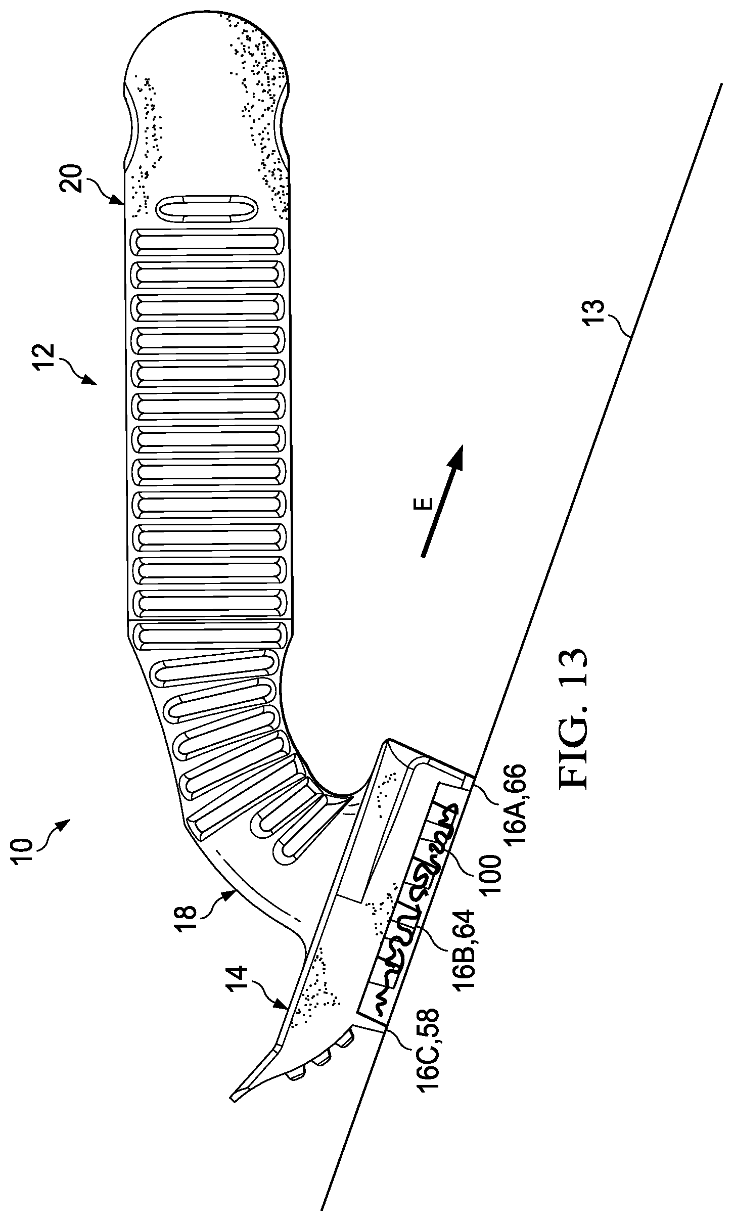Patent US12342791 Figure 12 – Method and apparatus for pet hair removal