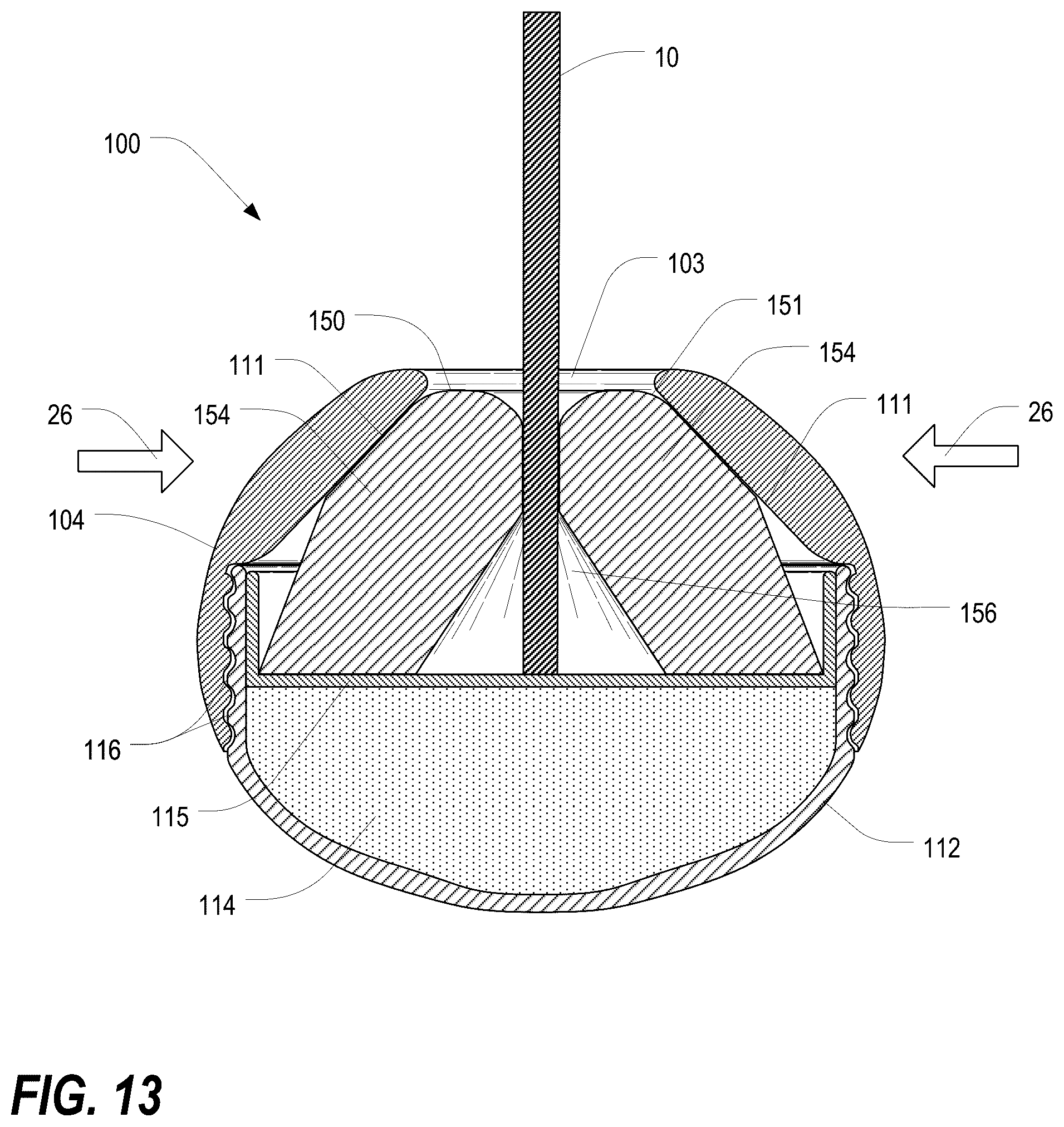 Patent US12342793 Figure 8 – Self-righting stick-type object holder for pets