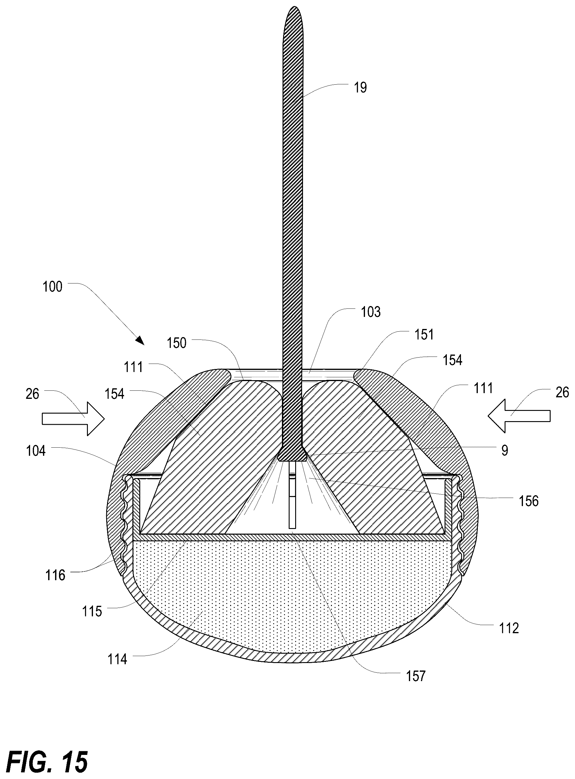 Patent US12342793 Figure 10 – Self-righting stick-type object holder for pets