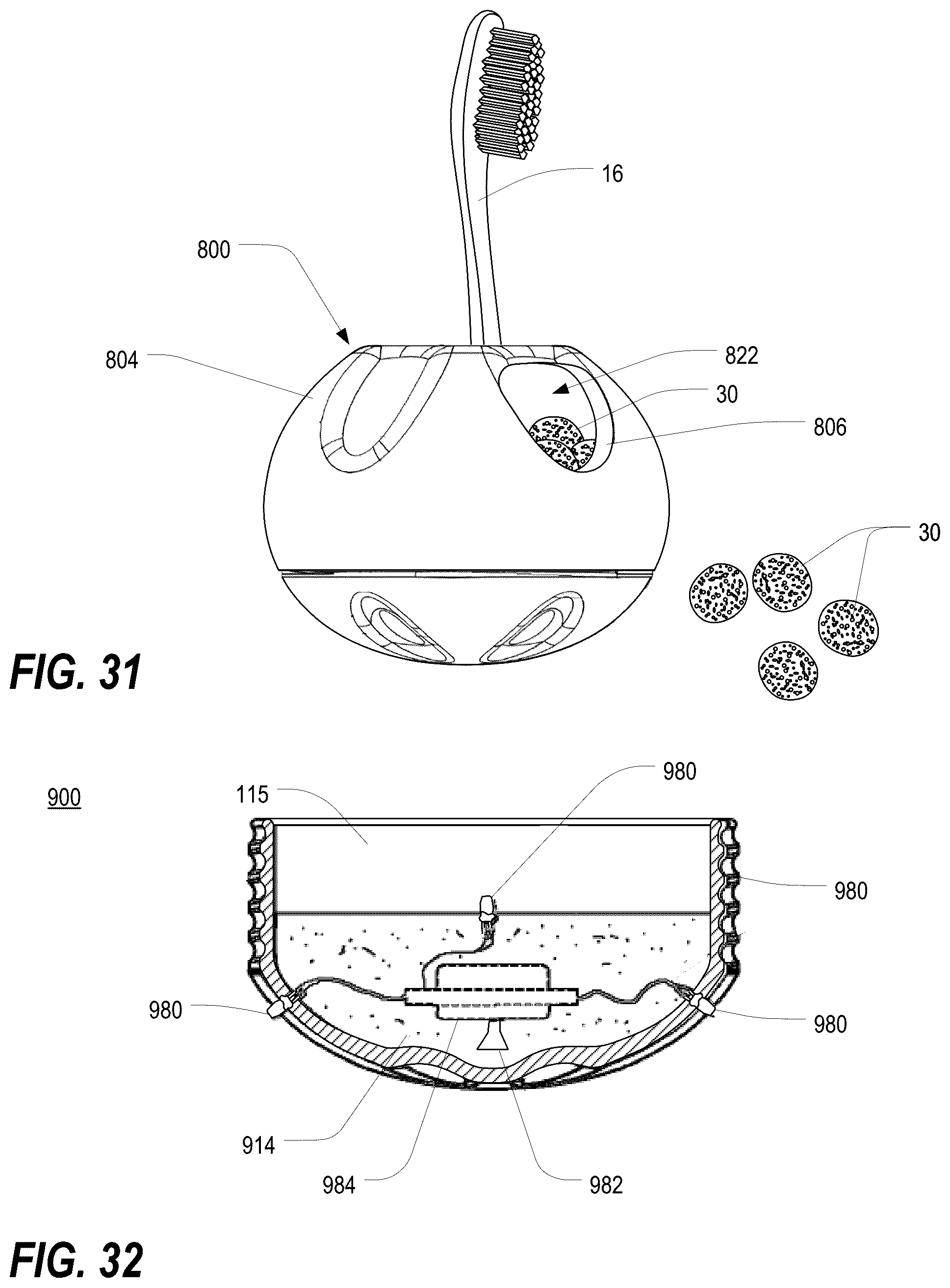 Patent US12342793 Figure 19 – Self-righting stick-type object holder for pets