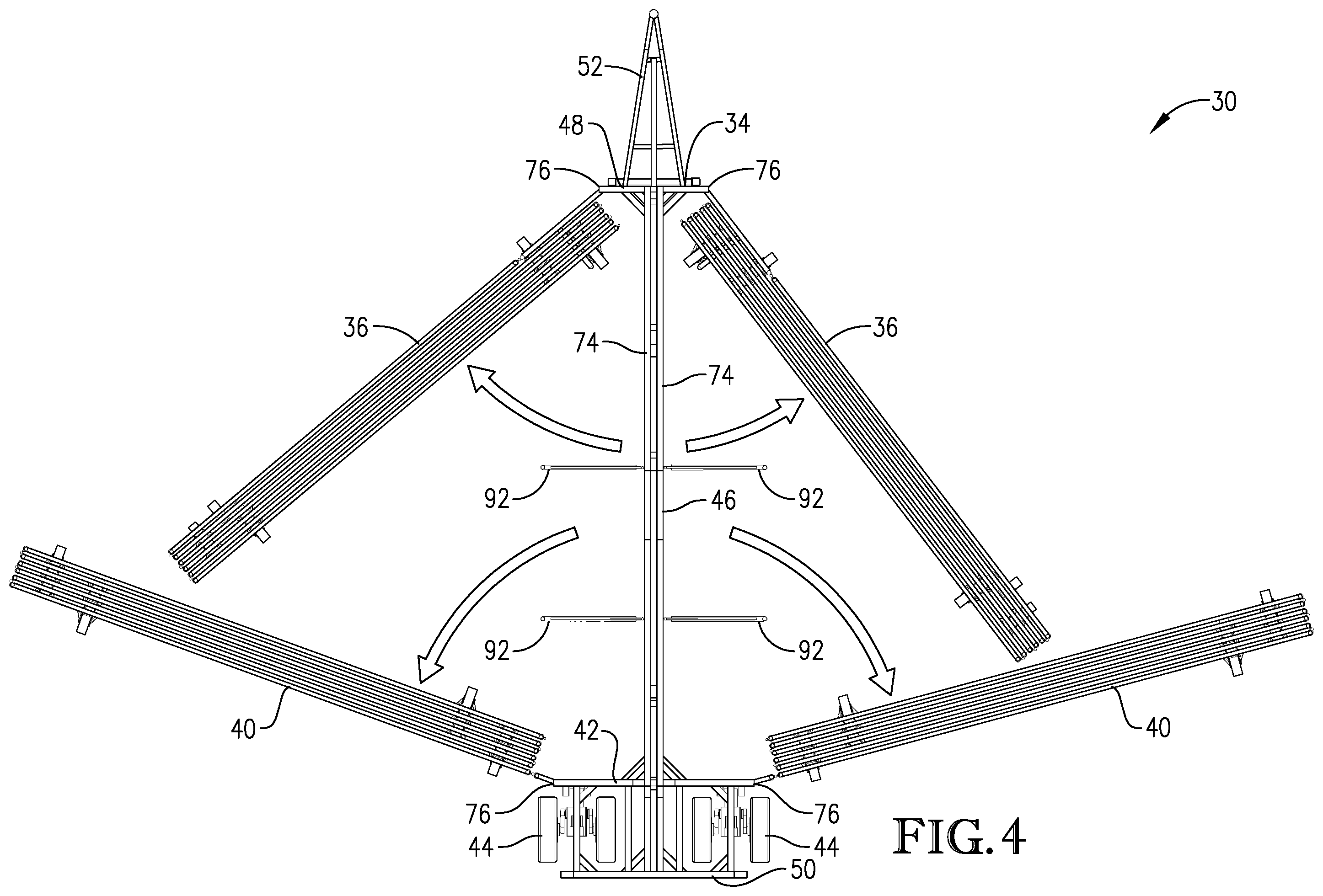 Patent US12342795 Figure 4 – Augmented portable corral system