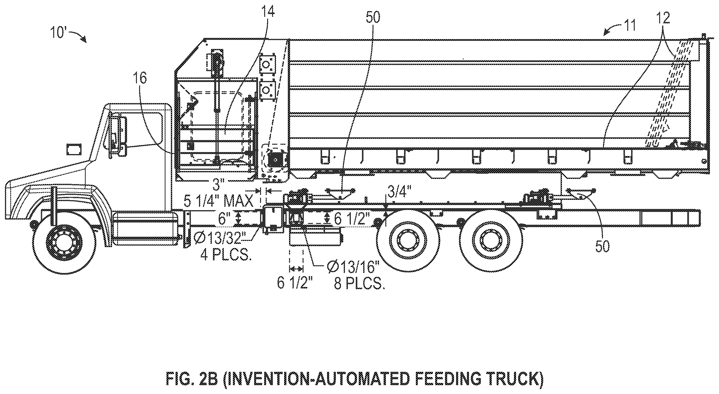 Patent US12342797 Figure 10 – Autonomous system for evenly dispensing livestock feed