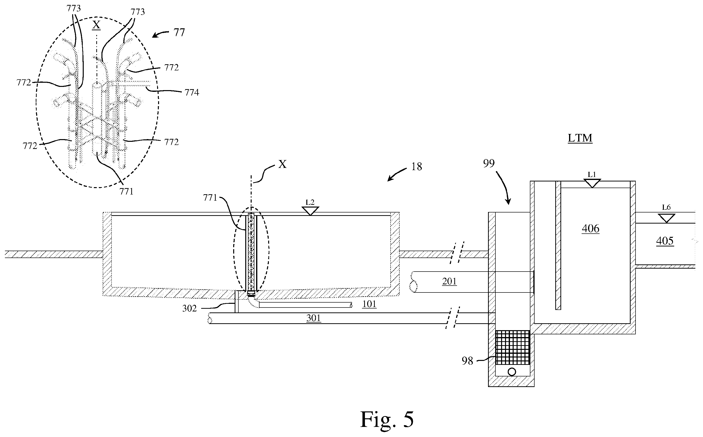 Patent US12342798 Figure 5 – Aquaculture system