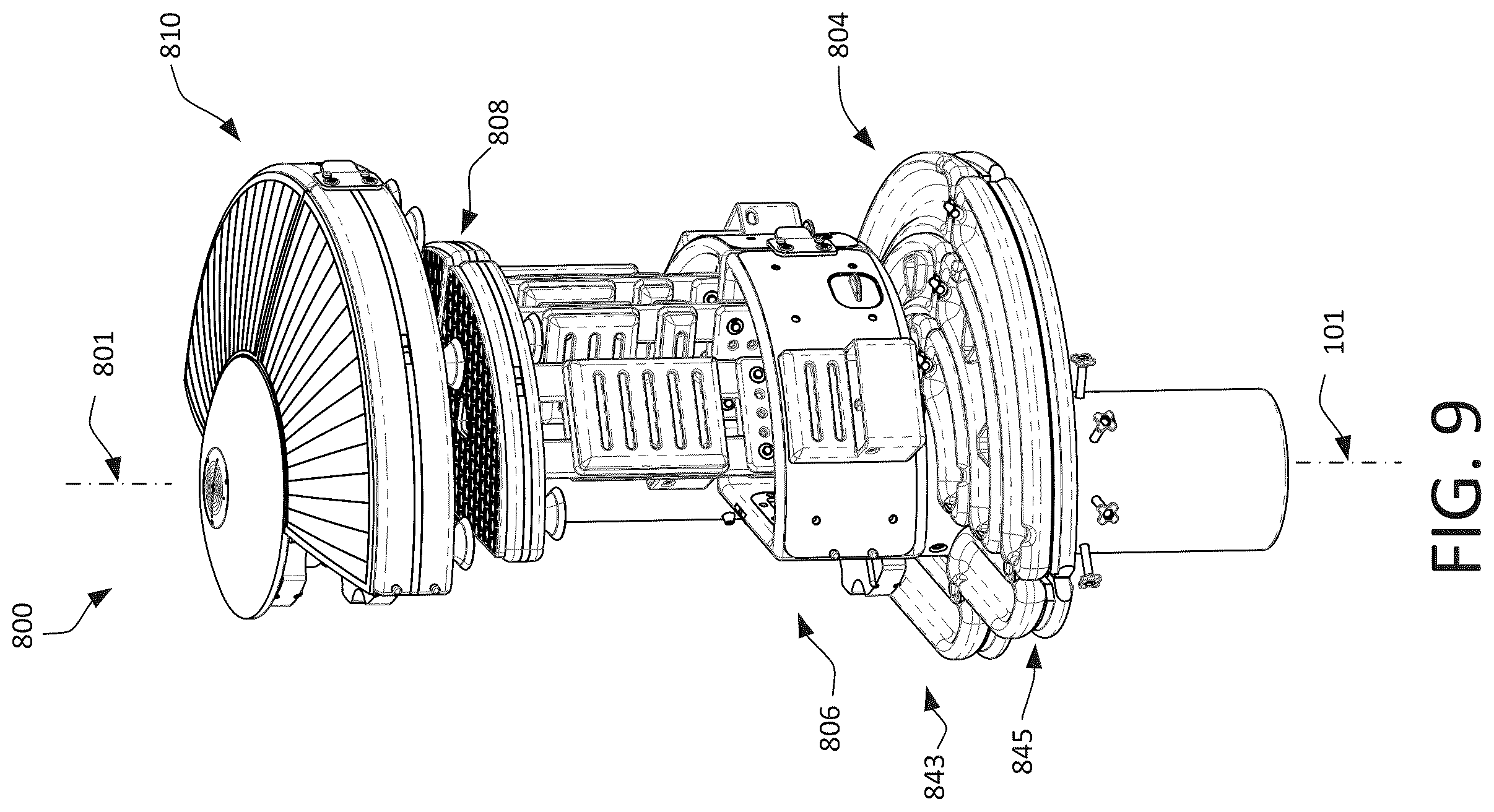 Patent US12342799 Figure 9 – Modular habitat system and method