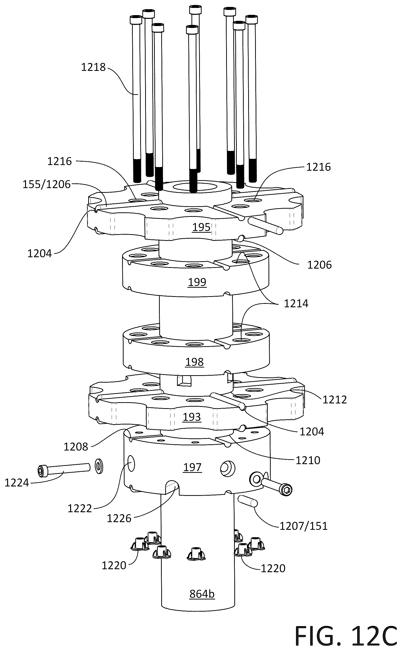 Patent US12342799 Figure 13 – Modular habitat system and method