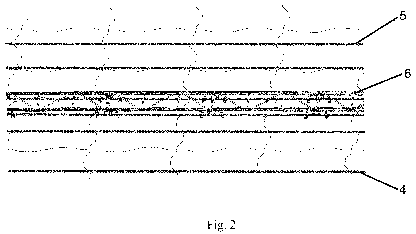Patent US12342802 Figure 2 – Intercepting net based on reversing current motion at river bottom