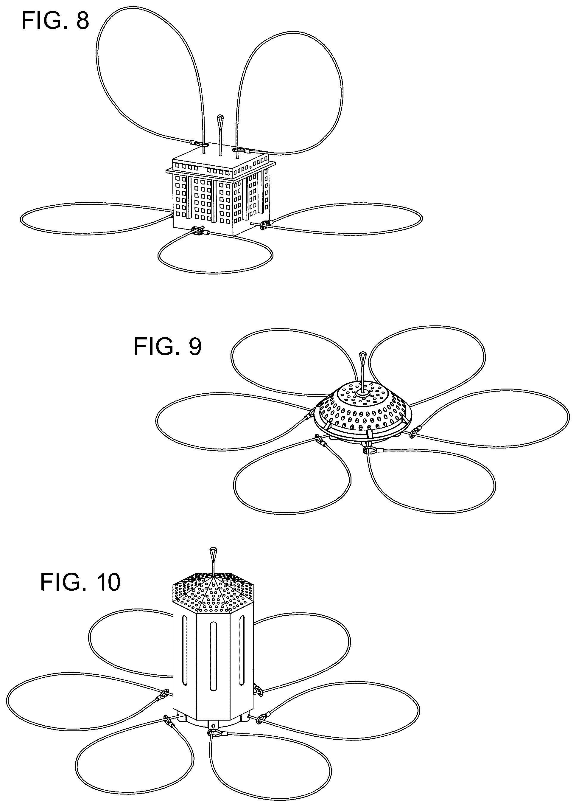 Patent US12342803 Figure 4 – Breakaway crab snare apparatus