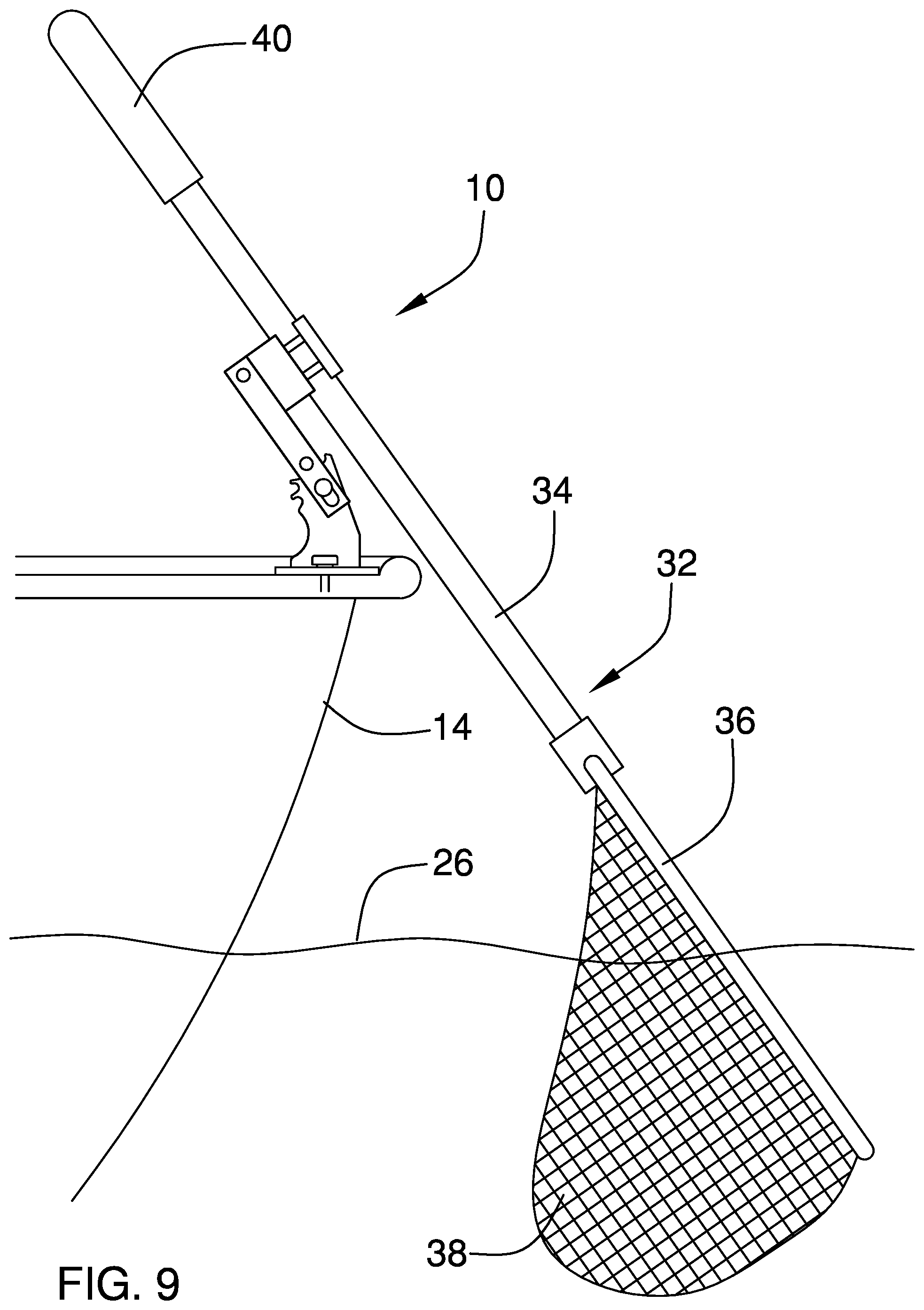 Patent US12342804 Figure 8 – Fishing net support system