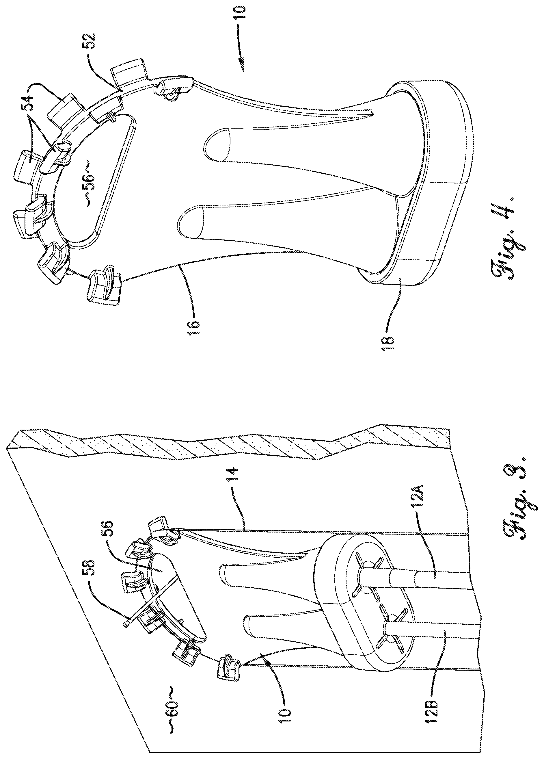 Patent US12342806 Figure 3 – Fishing rod retaining mechanism