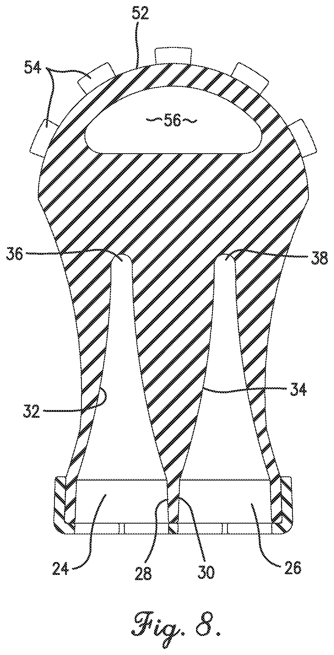 Patent US12342806 Figure 6 – Fishing rod retaining mechanism