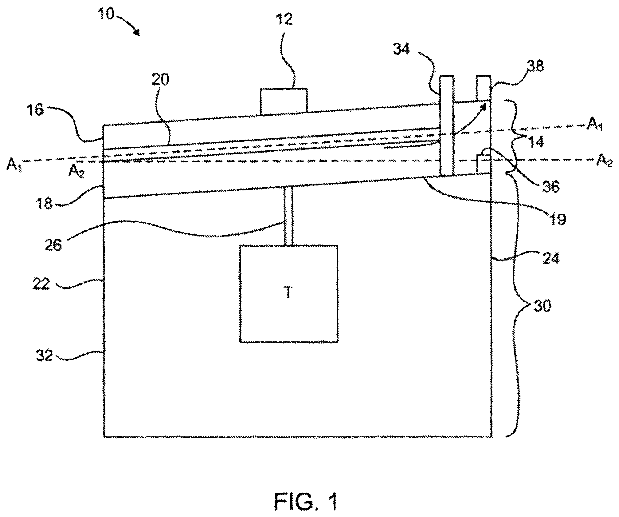 Patent US12342810 Figure 1 – System for hypothermic transport of samples