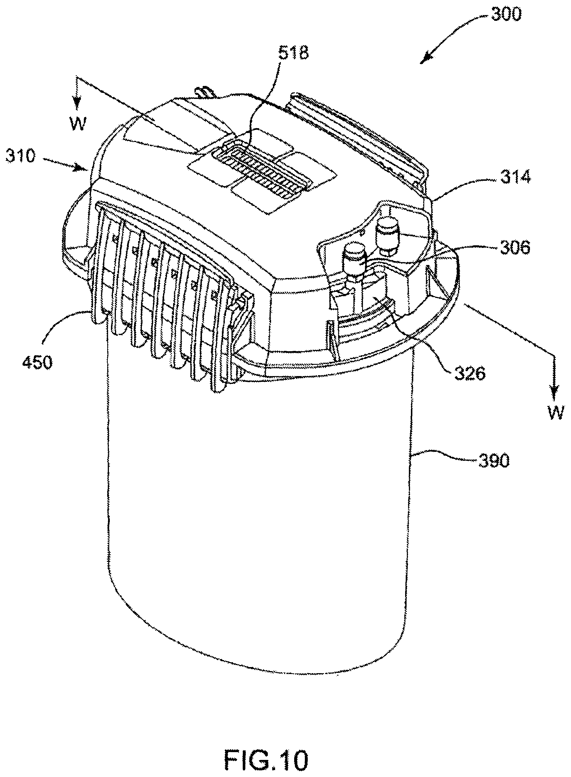 Patent US12342810 Figure 9 – System for hypothermic transport of samples