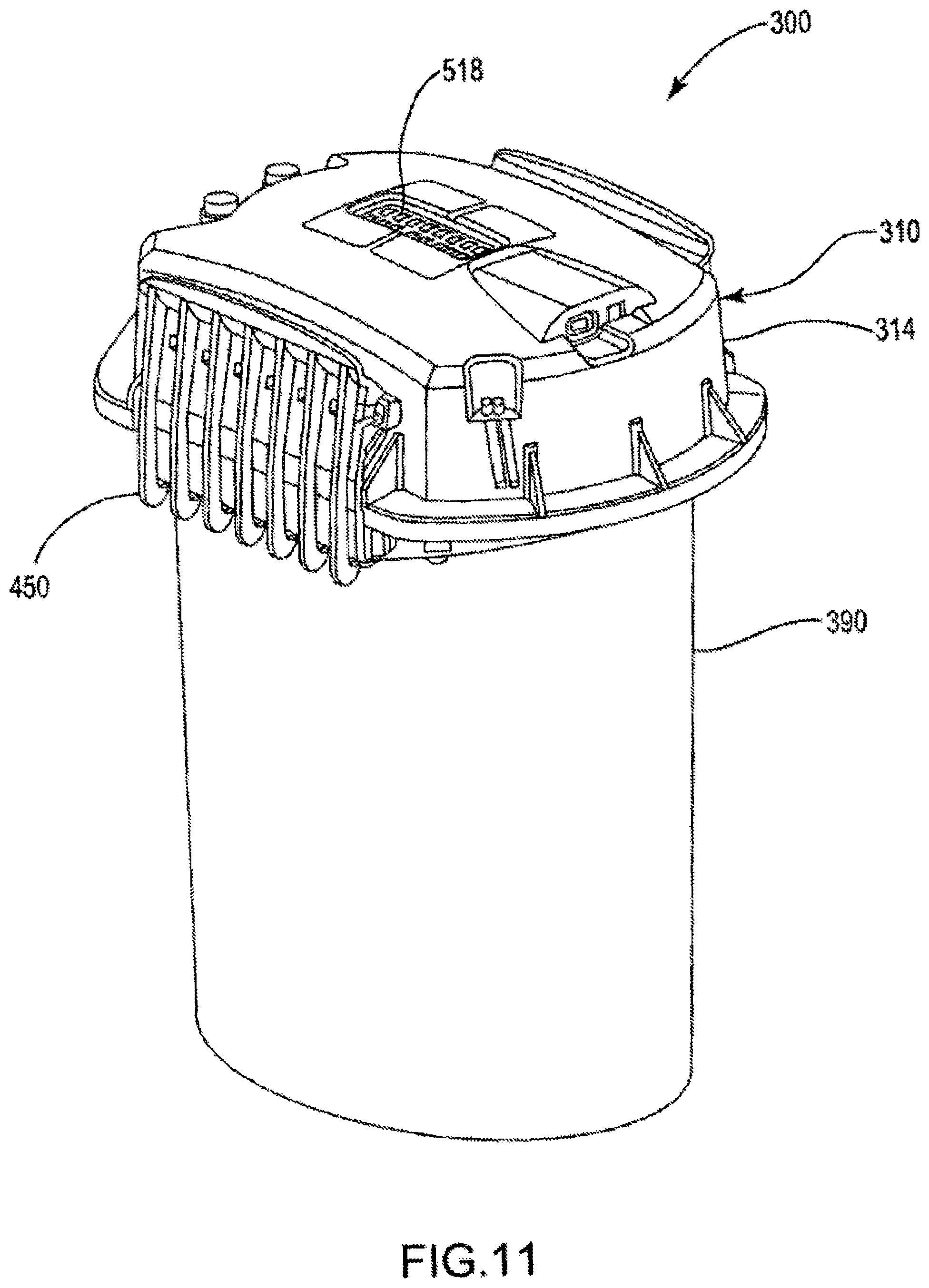 Patent US12342810 Figure 10 – System for hypothermic transport of samples