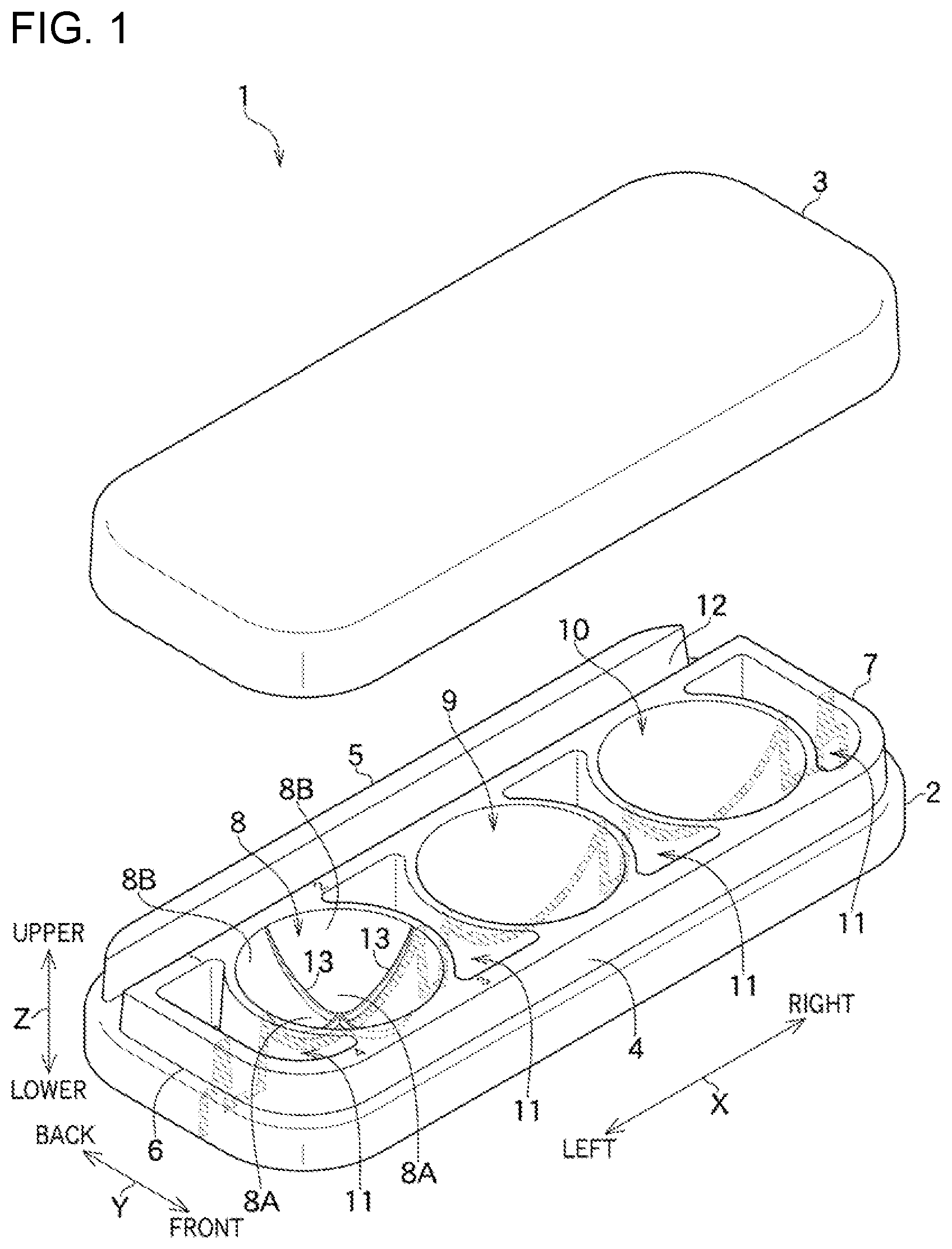 Patent US12342811 Figure 1 – Instrument for use in operating cell