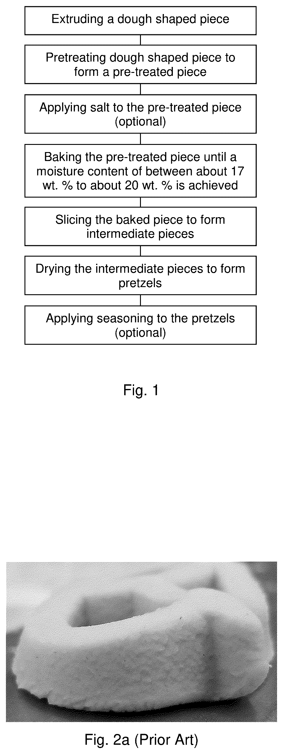 Patent US12342829 Figure 1 – Snack food product and method of making the same