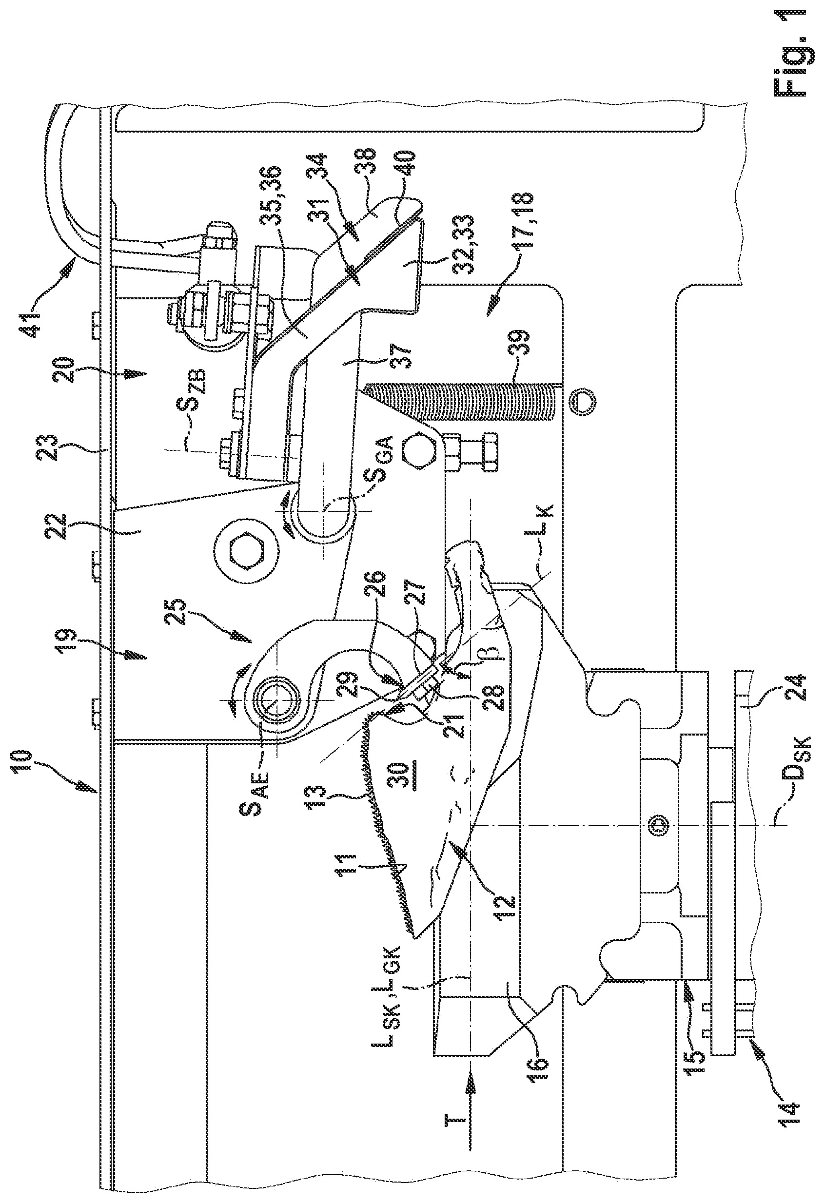 Patent US12342831 Figure 1 – Apparatus and method for detaching meat strips located on a breastbone crest of a poultry carcass