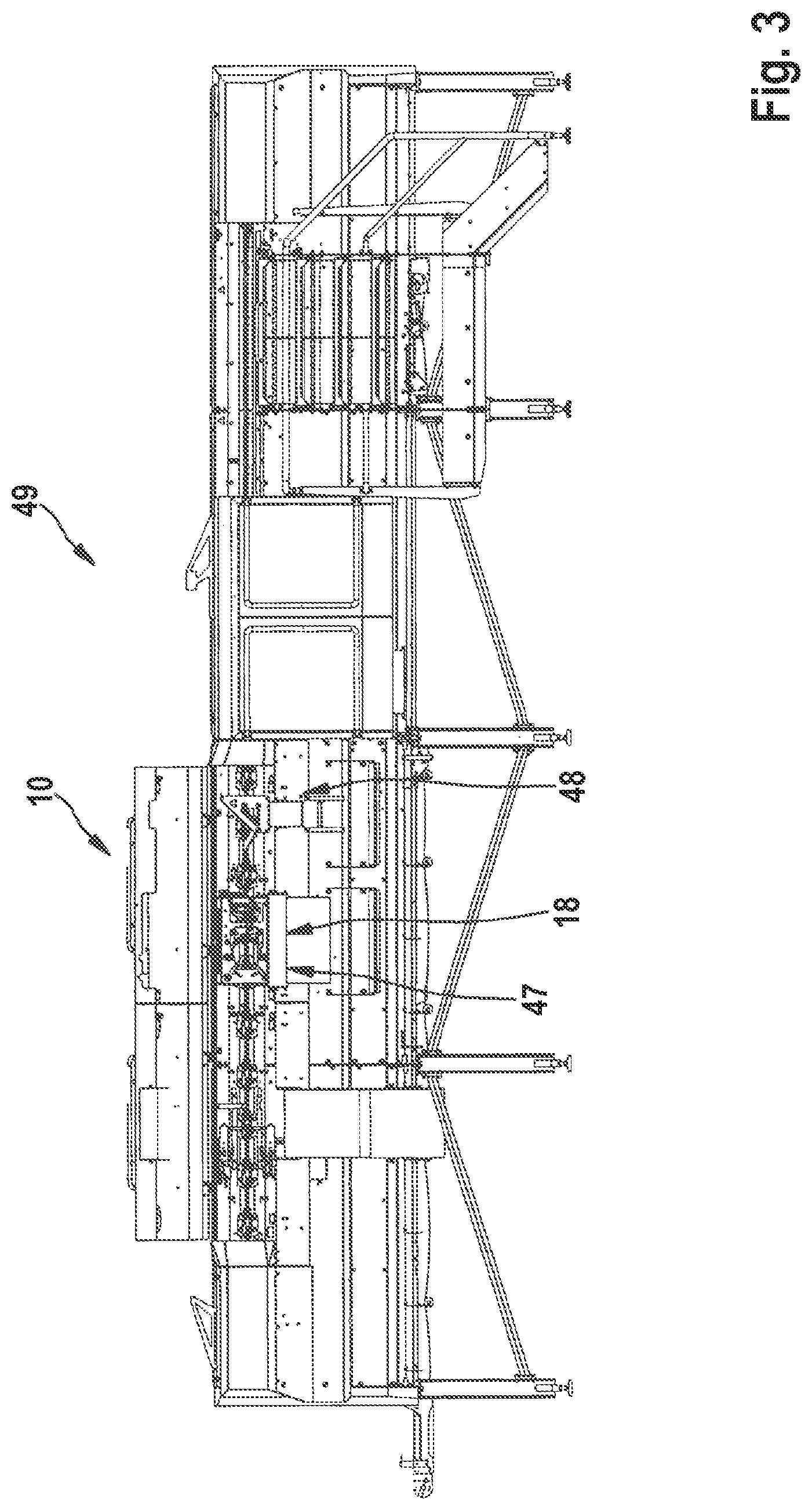 Patent US12342831 Figure 3 – Apparatus and method for detaching meat strips located on a breastbone crest of a poultry carcass