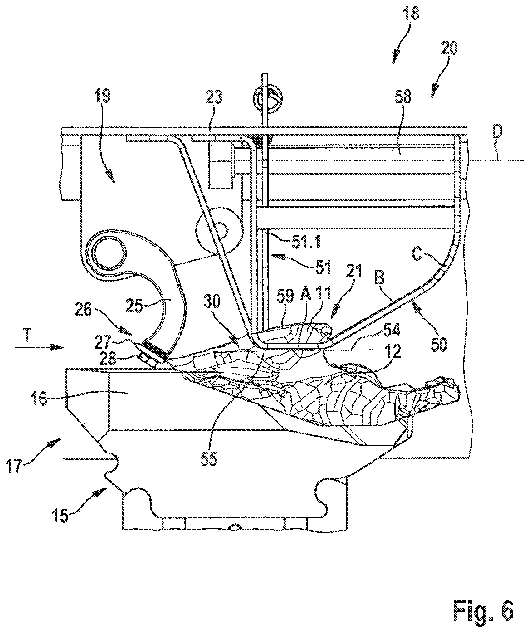 Patent US12342831 Figure 6 – Apparatus and method for detaching meat strips located on a breastbone crest of a poultry carcass