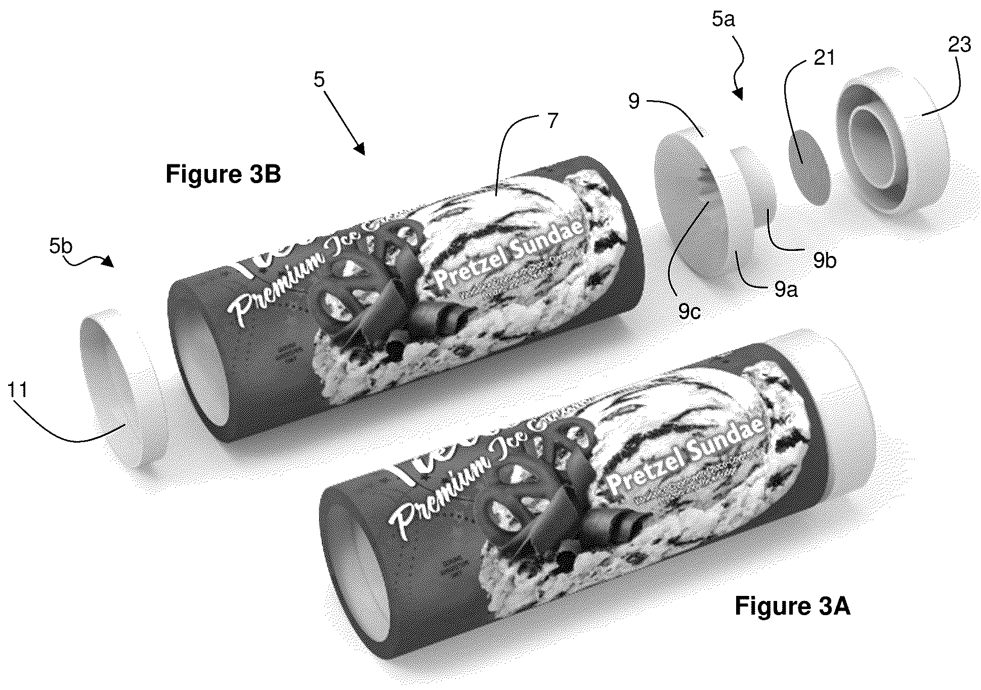 Patent US12342835 Figure 4 – Frozen dessert dispensing machine and cartridge