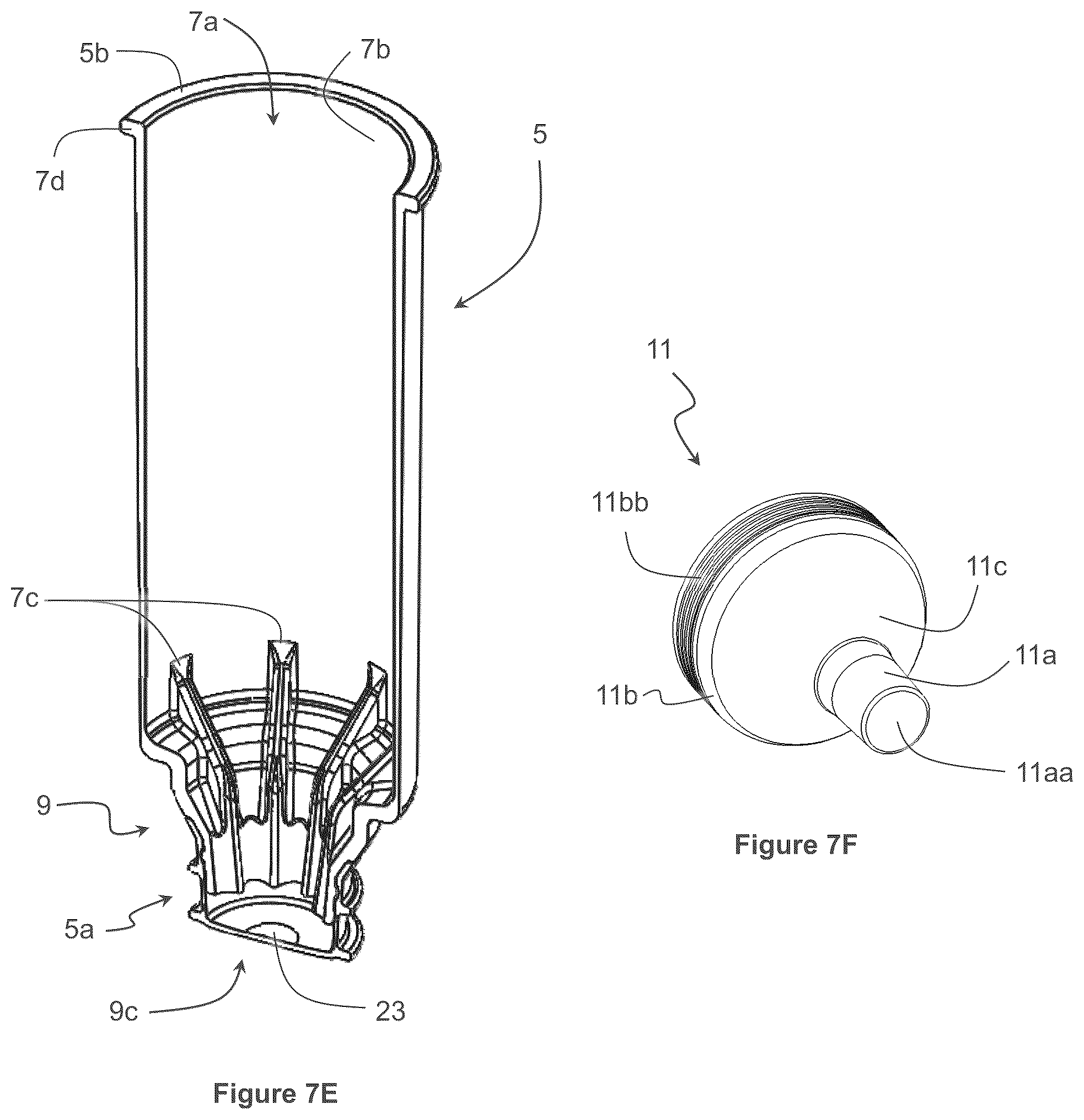 Patent US12342835 Figure 8 – Frozen dessert dispensing machine and cartridge