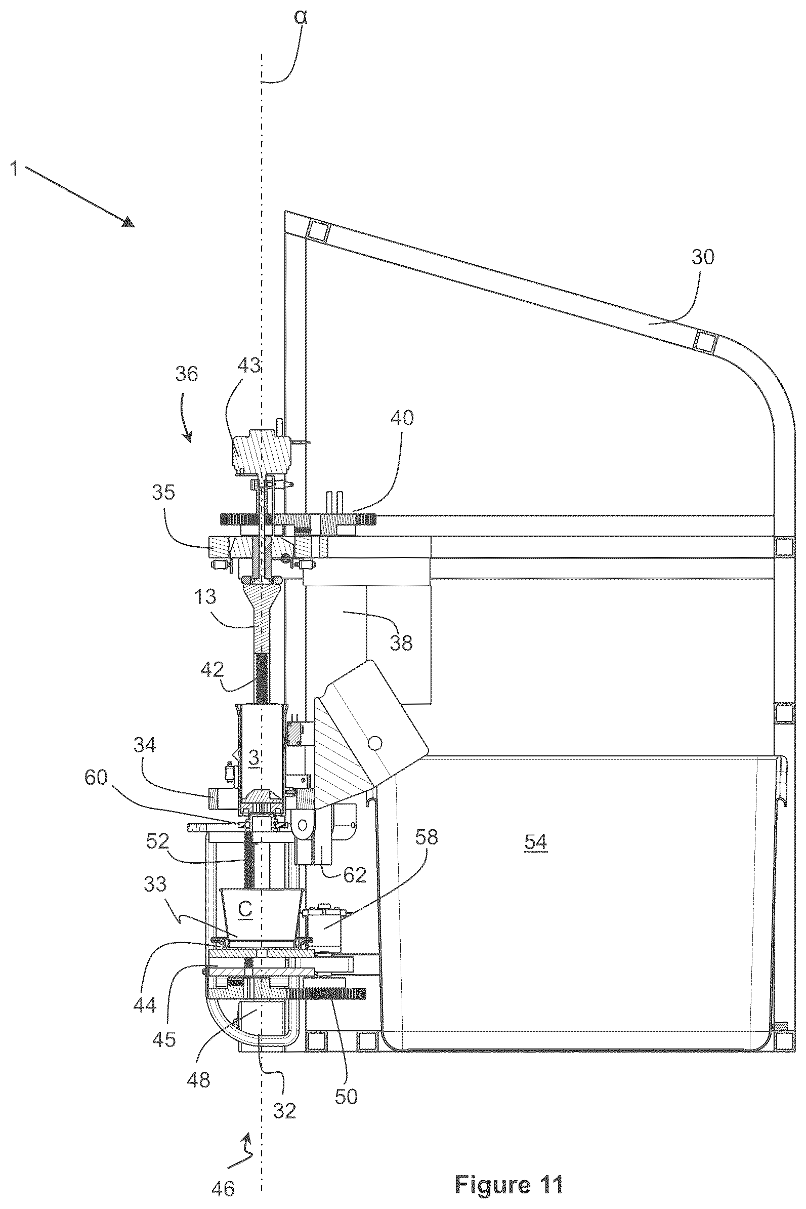 Patent US12342835 Figure 12 – Frozen dessert dispensing machine and cartridge