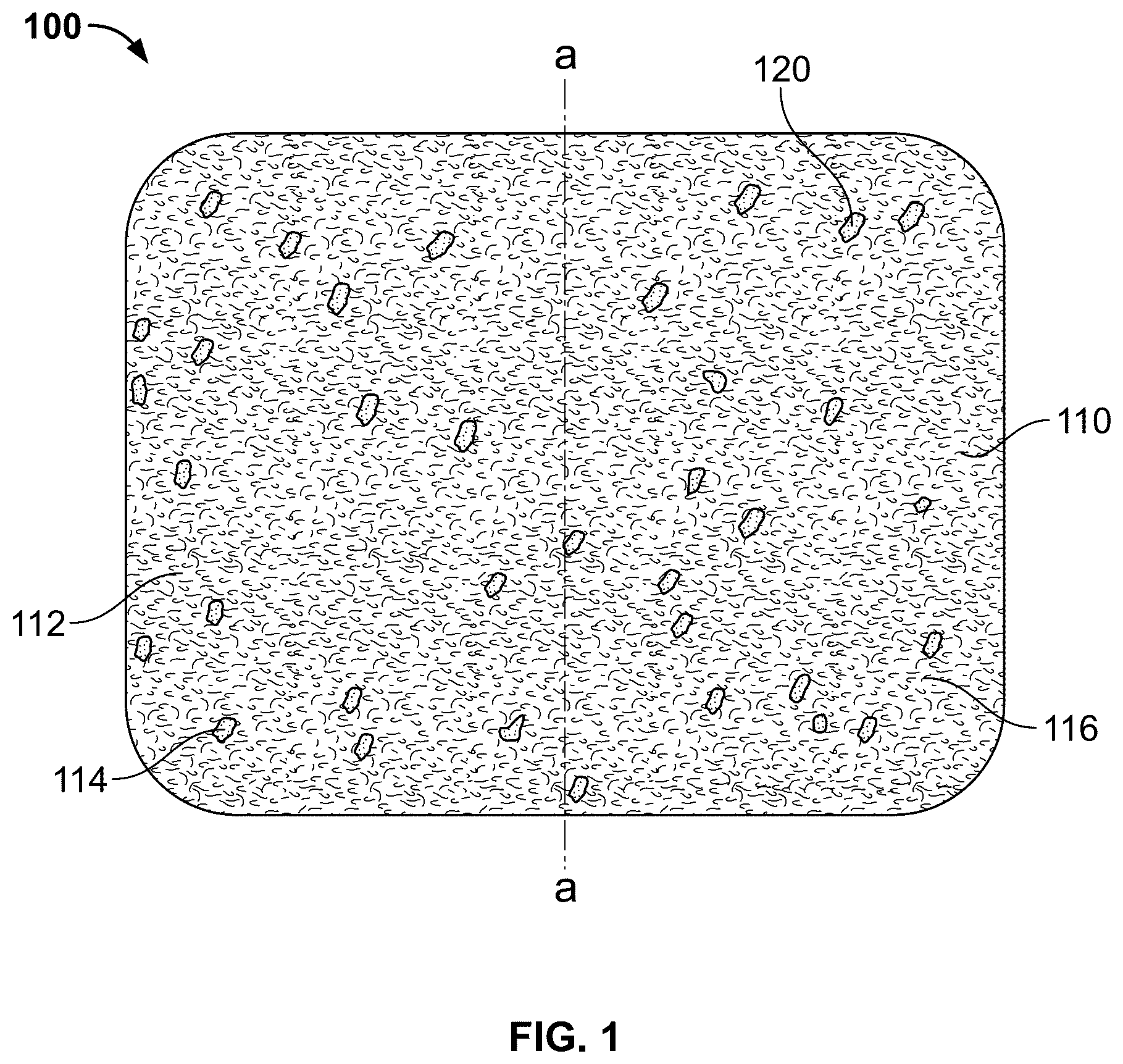 Patent US12342848 Figure 1 – Smokeless tobacco article