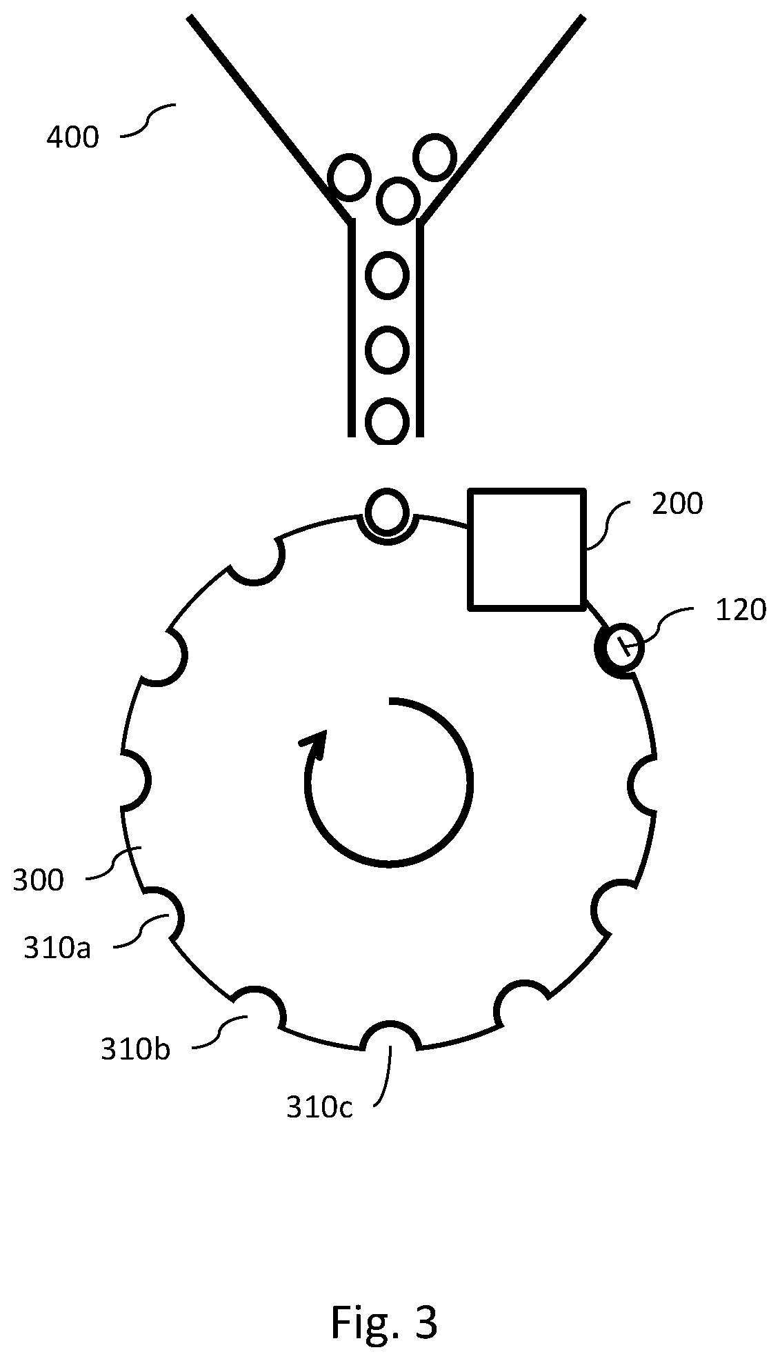 Patent US12342850 Figure 3 – Consumable for an aerosol generating device, system and method for manufacturing a consumable