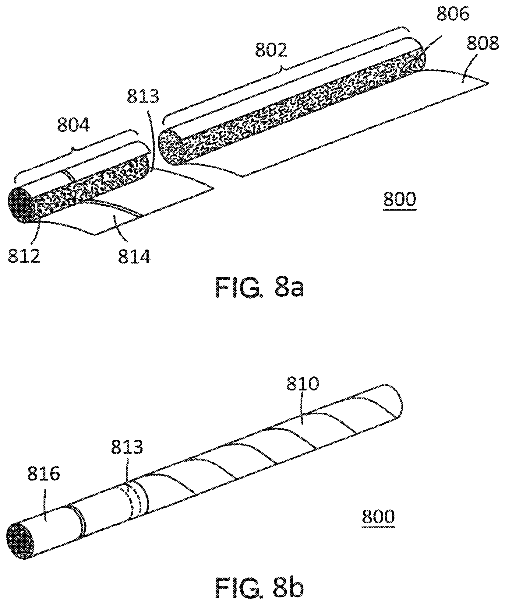 Patent US12342851 Figure 6 – Smoking article with reduced tobacco
