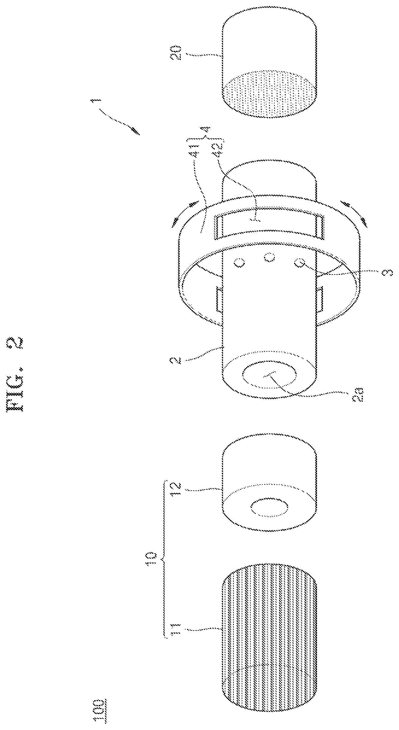 Patent US12342852 Figure 2 – Aerosol-generating article, cooling assembly for aerosol-generating articles, and air volume regulator