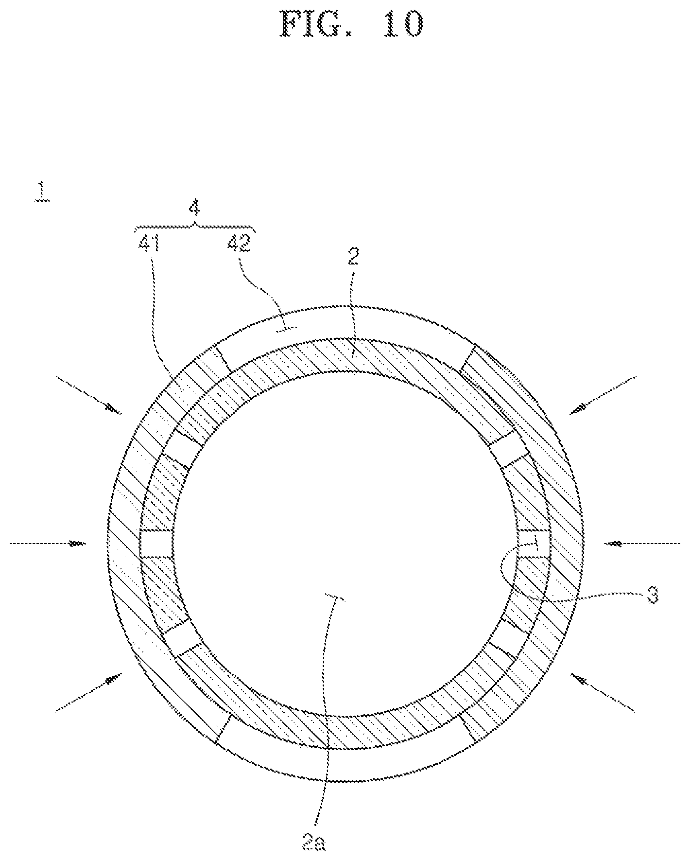 Patent US12342852 Figure 10 – Aerosol-generating article, cooling assembly for aerosol-generating articles, and air volume regulator