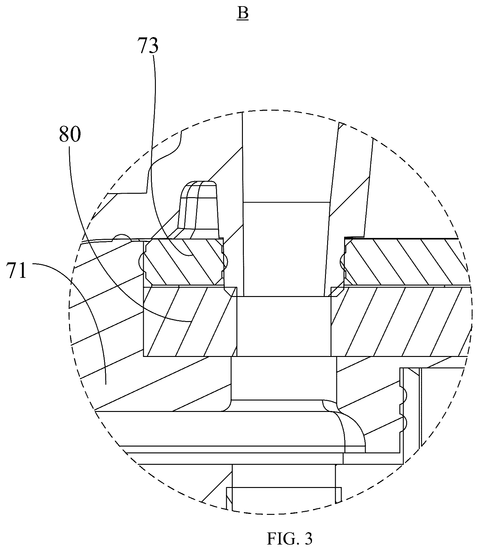 Patent US12342856 Figure 3 – Atomization apparatus and aerosol generating apparatus