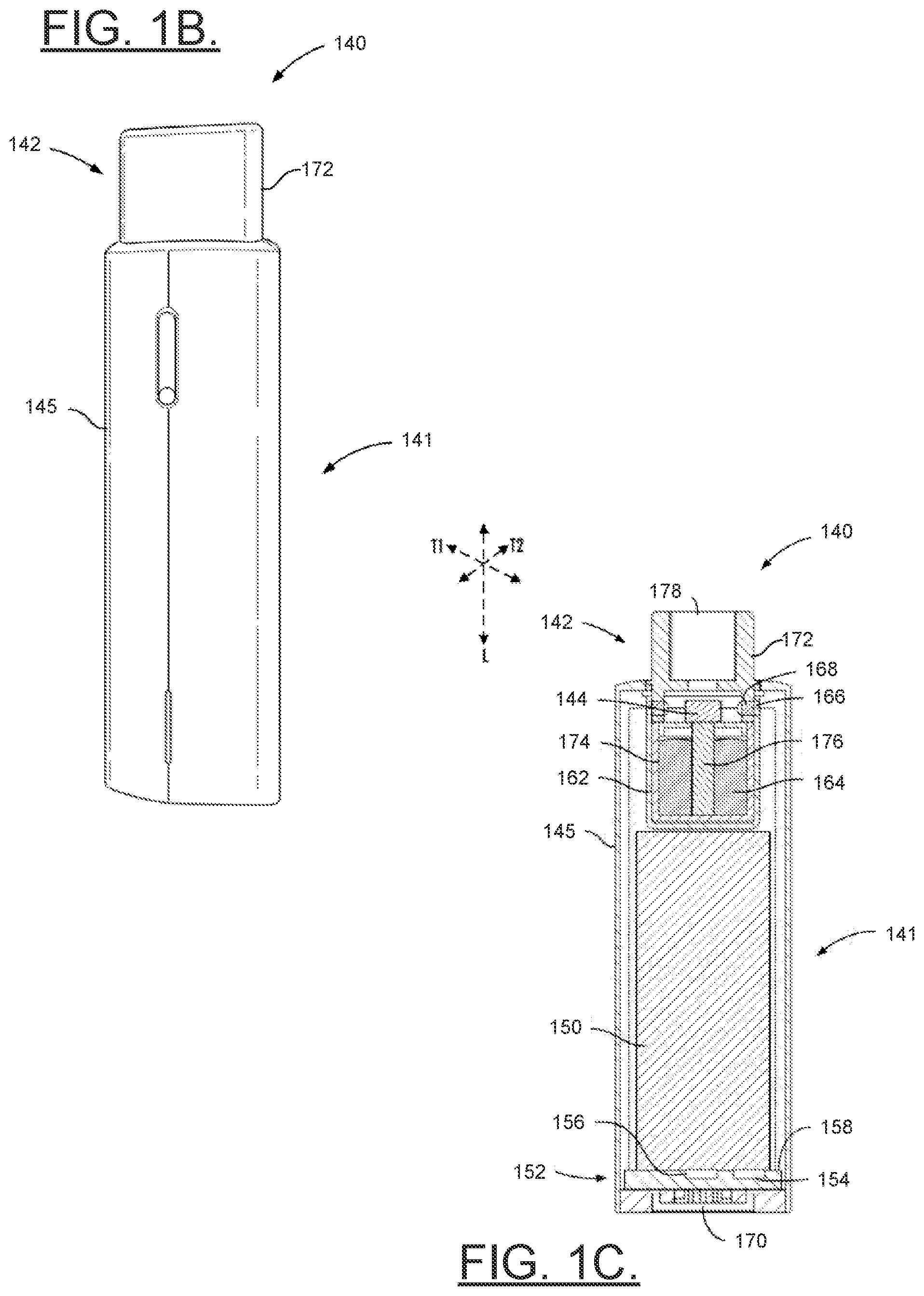 Patent US12342858 Figure 2 – Security features for aerosol generation device
