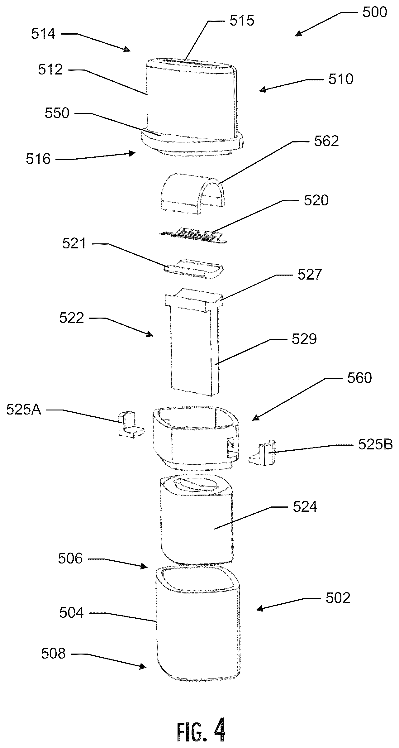 Patent US12342860 Figure 4 – Heater and liquid transport for an aerosol delivery system
