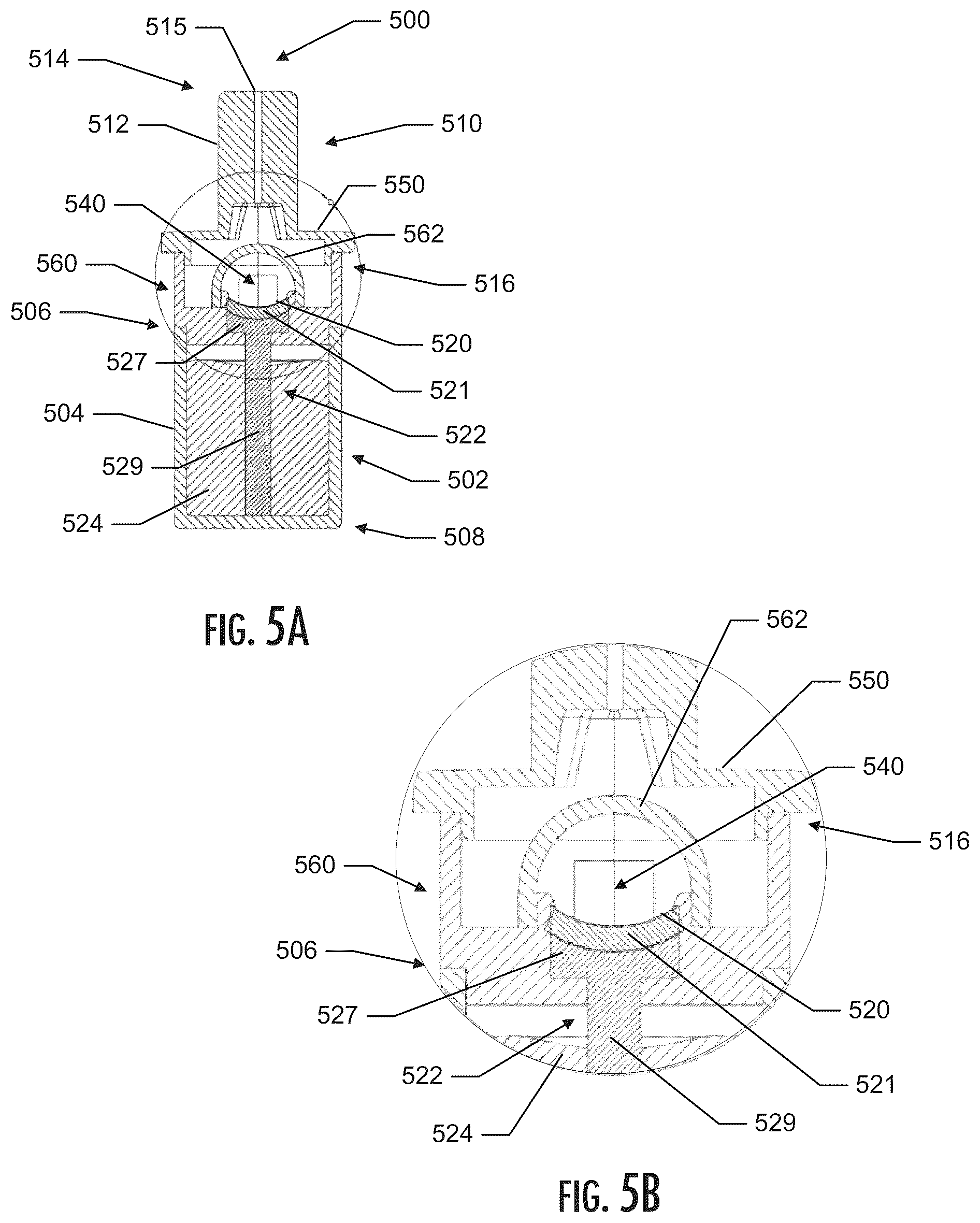 Patent US12342860 Figure 5 – Heater and liquid transport for an aerosol delivery system
