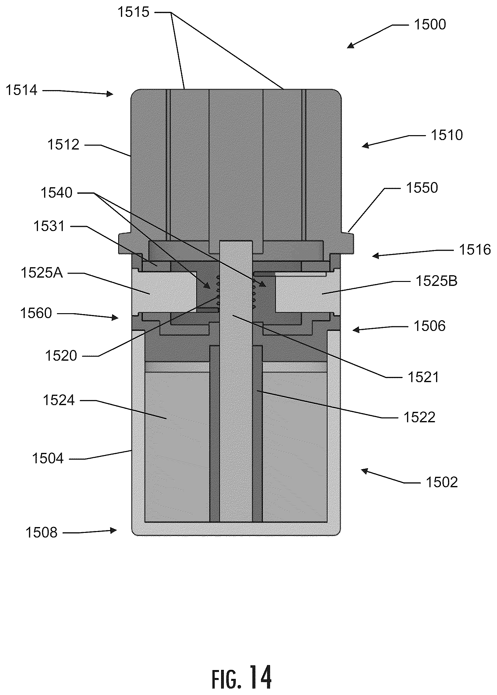 Patent US12342860 Figure 14 – Heater and liquid transport for an aerosol delivery system