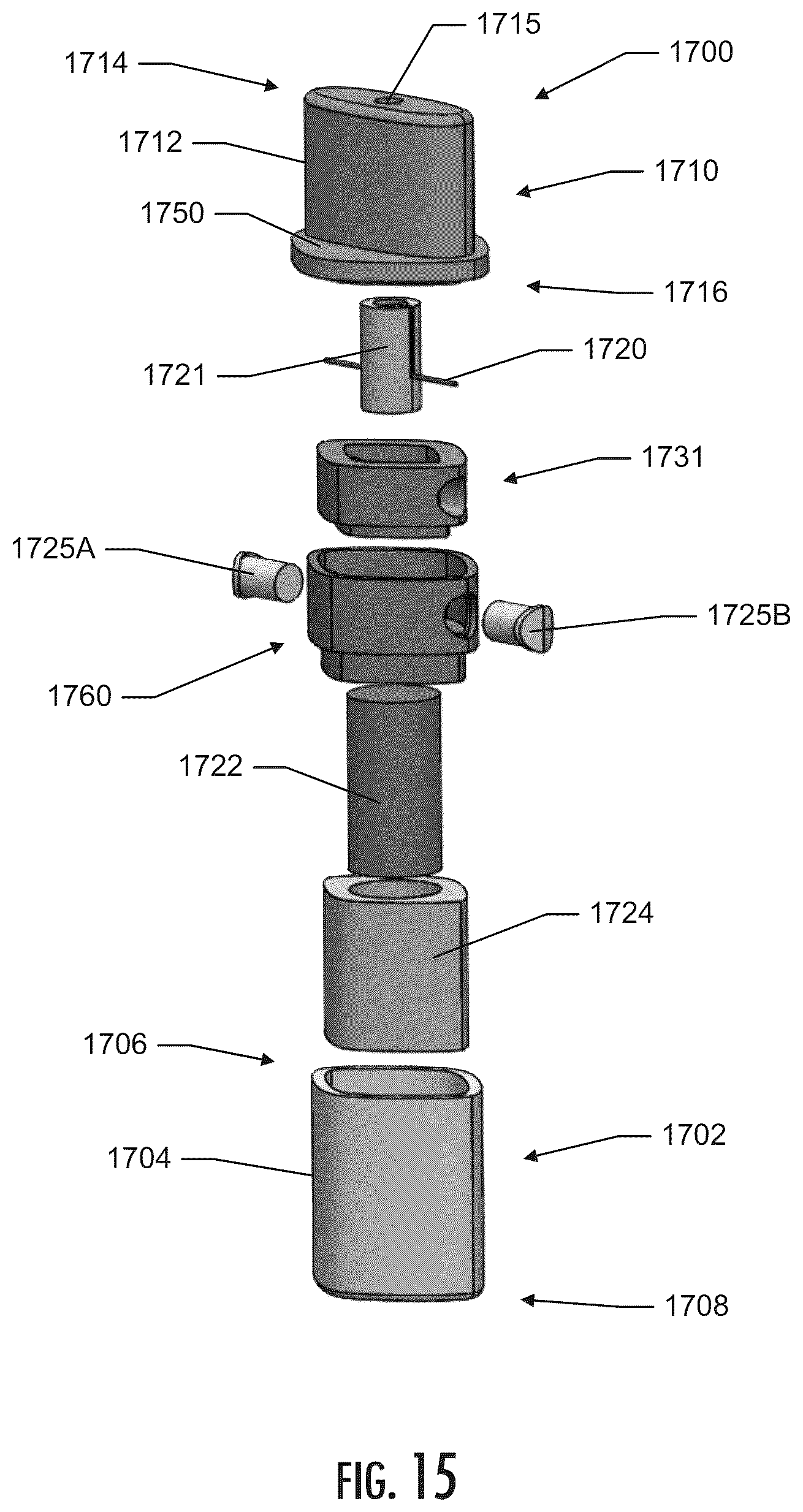 Patent US12342860 Figure 15 – Heater and liquid transport for an aerosol delivery system