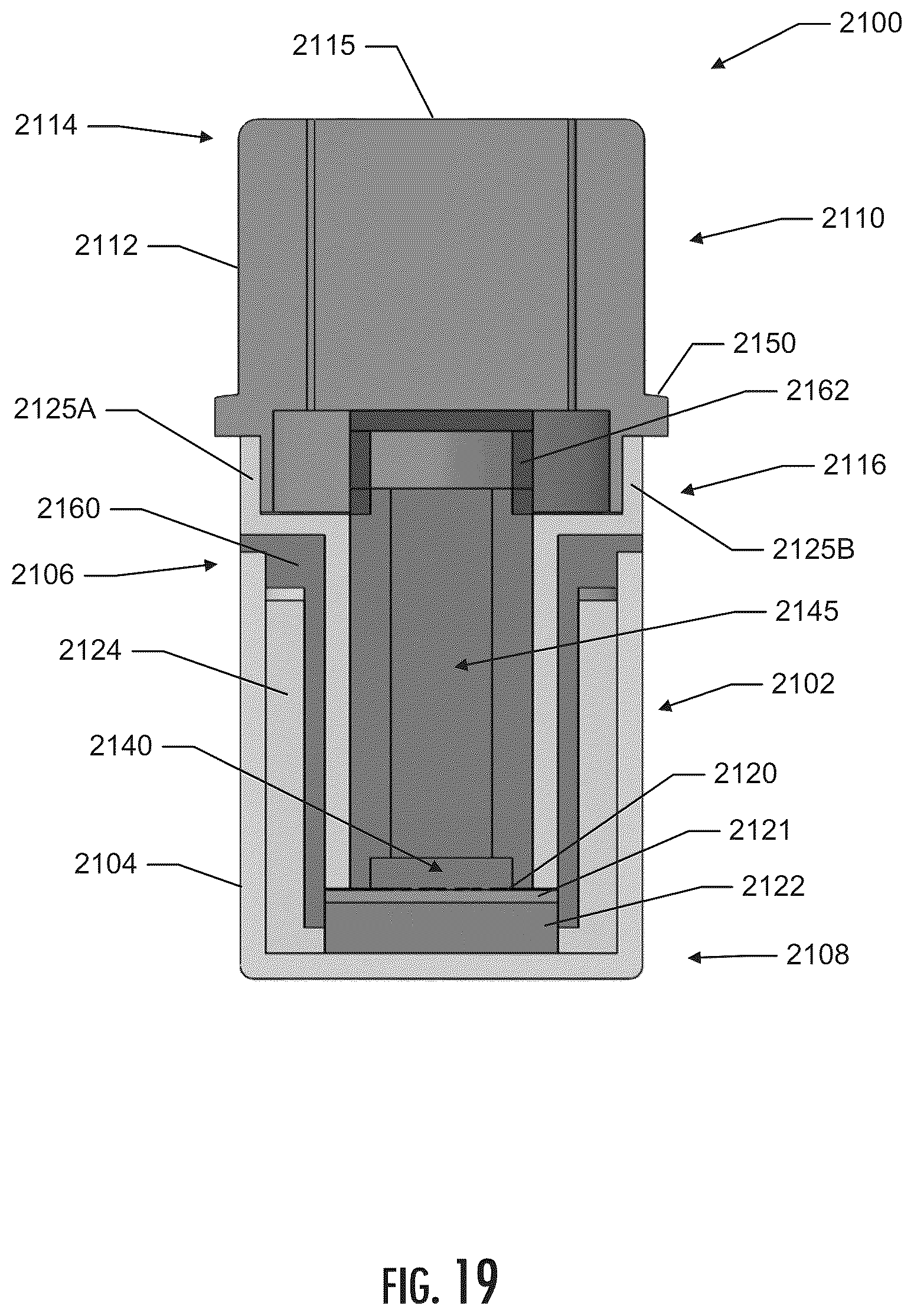 Patent US12342860 Figure 19 – Heater and liquid transport for an aerosol delivery system