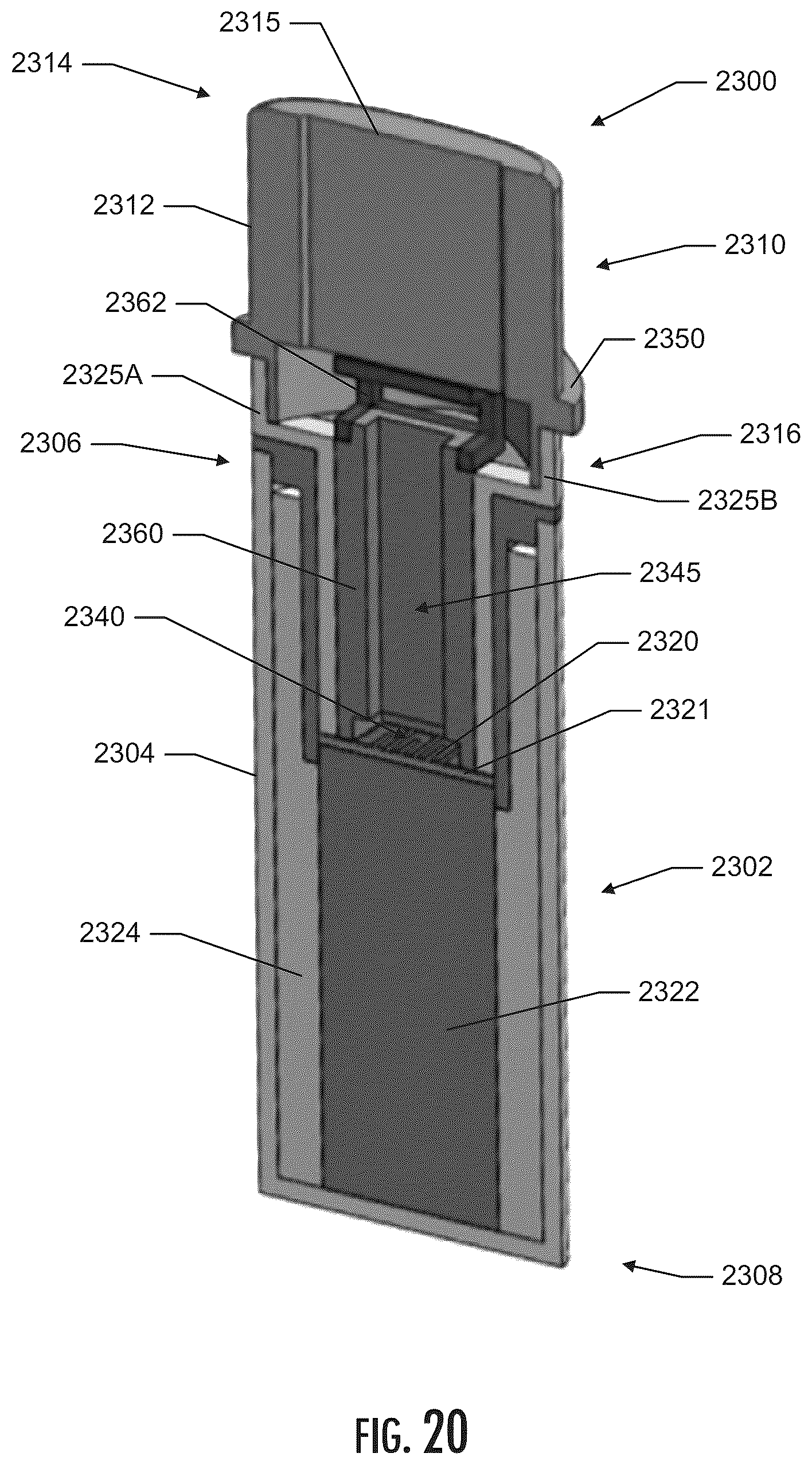 Patent US12342860 Figure 20 – Heater and liquid transport for an aerosol delivery system