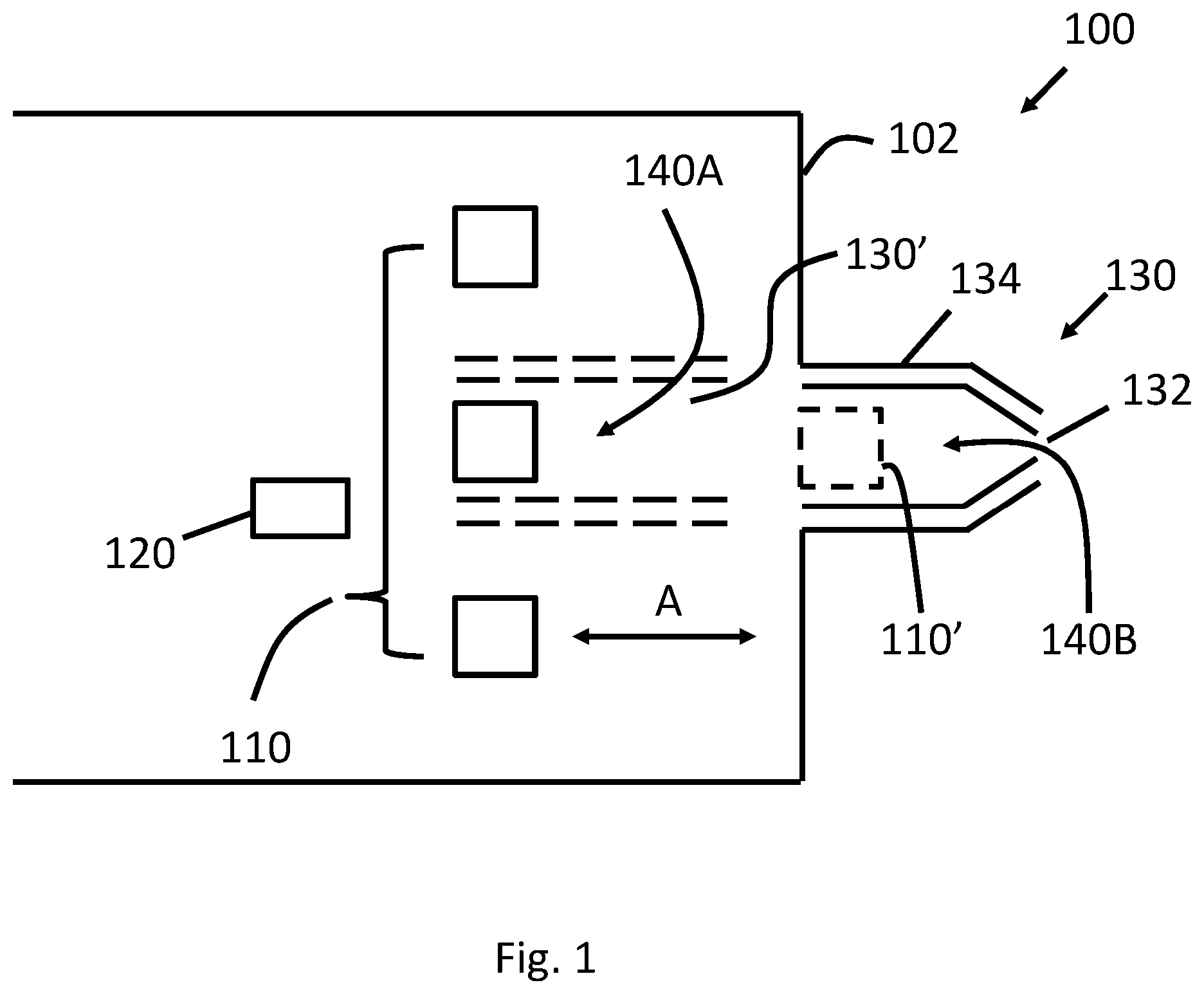 Patent US12342862 — Aerosol generating system — Figure 1