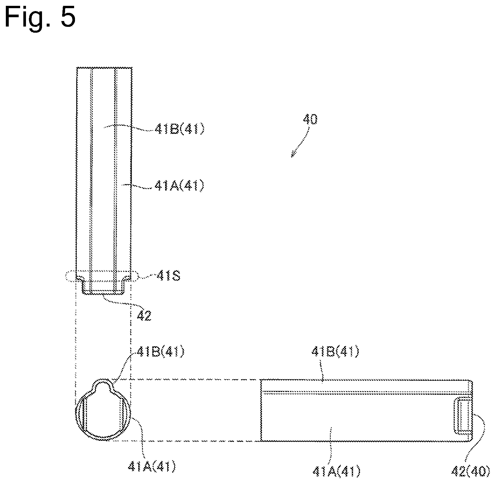 Patent US12342863 Figure 4 – Heater assembly and container