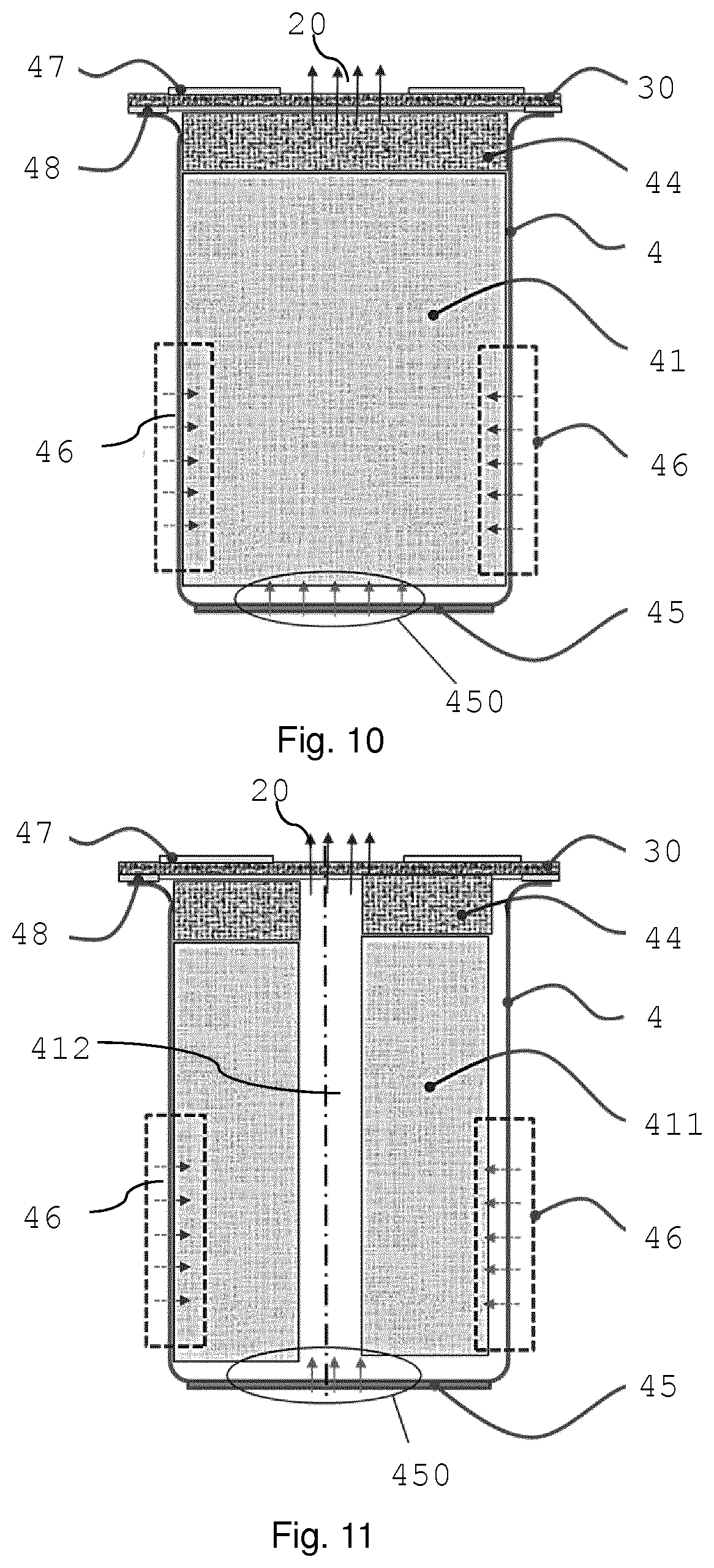 Patent US12342867 Figure 5 – Split airflow system for an electrically heated smoking system and method for guiding an airflow inside an electrically heated smoking system