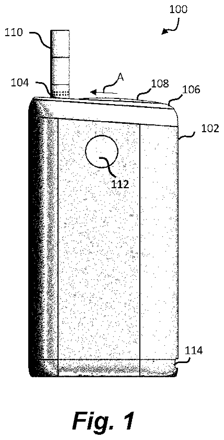 Patent US12342868 Figure 1 – Aerosol provision device