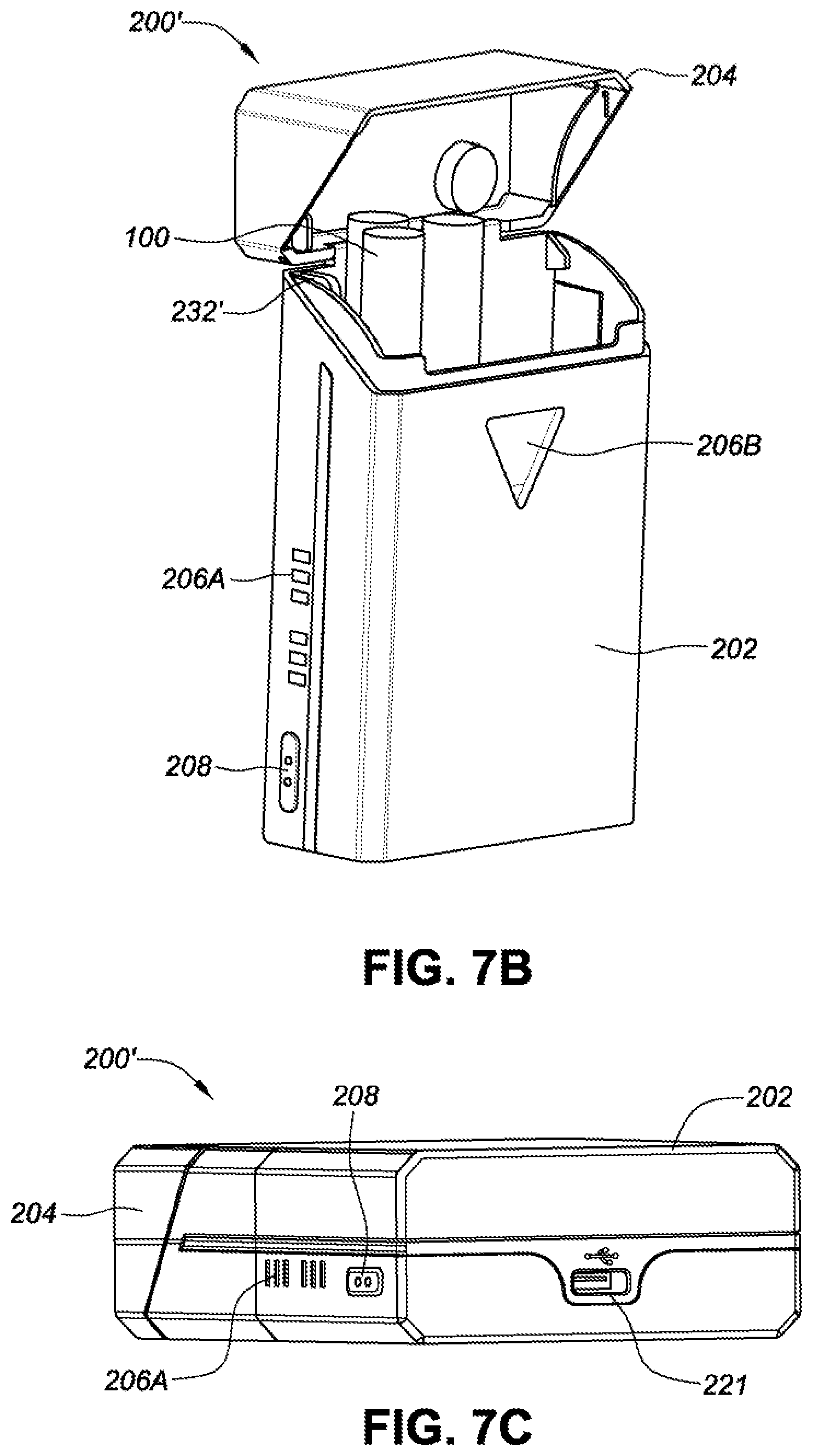 Patent US12342872 Figure 7 – Disabling control for an electronic smoking device