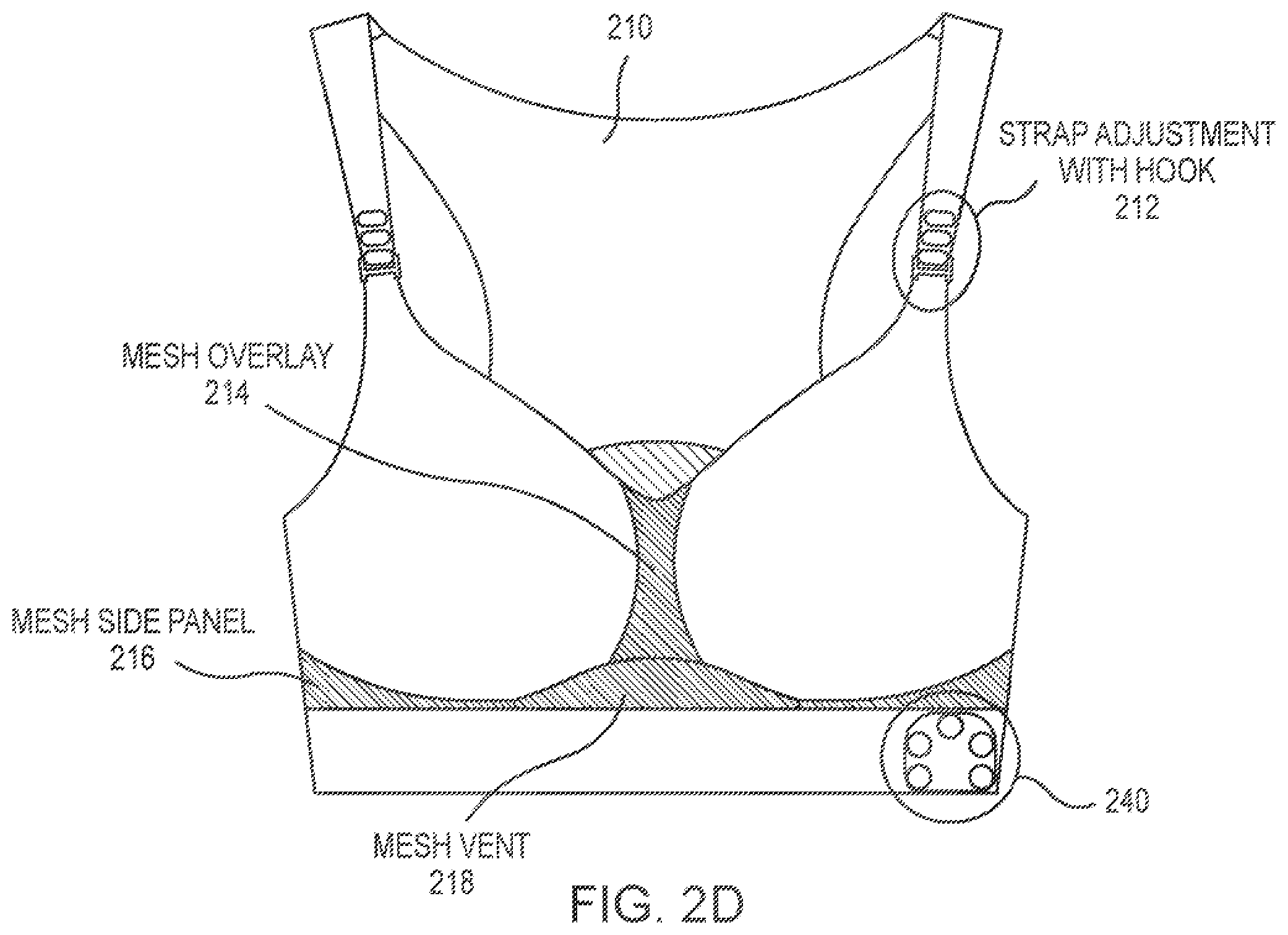 Patent US12342877 Figure 3 – Conductive band for biosensing garments