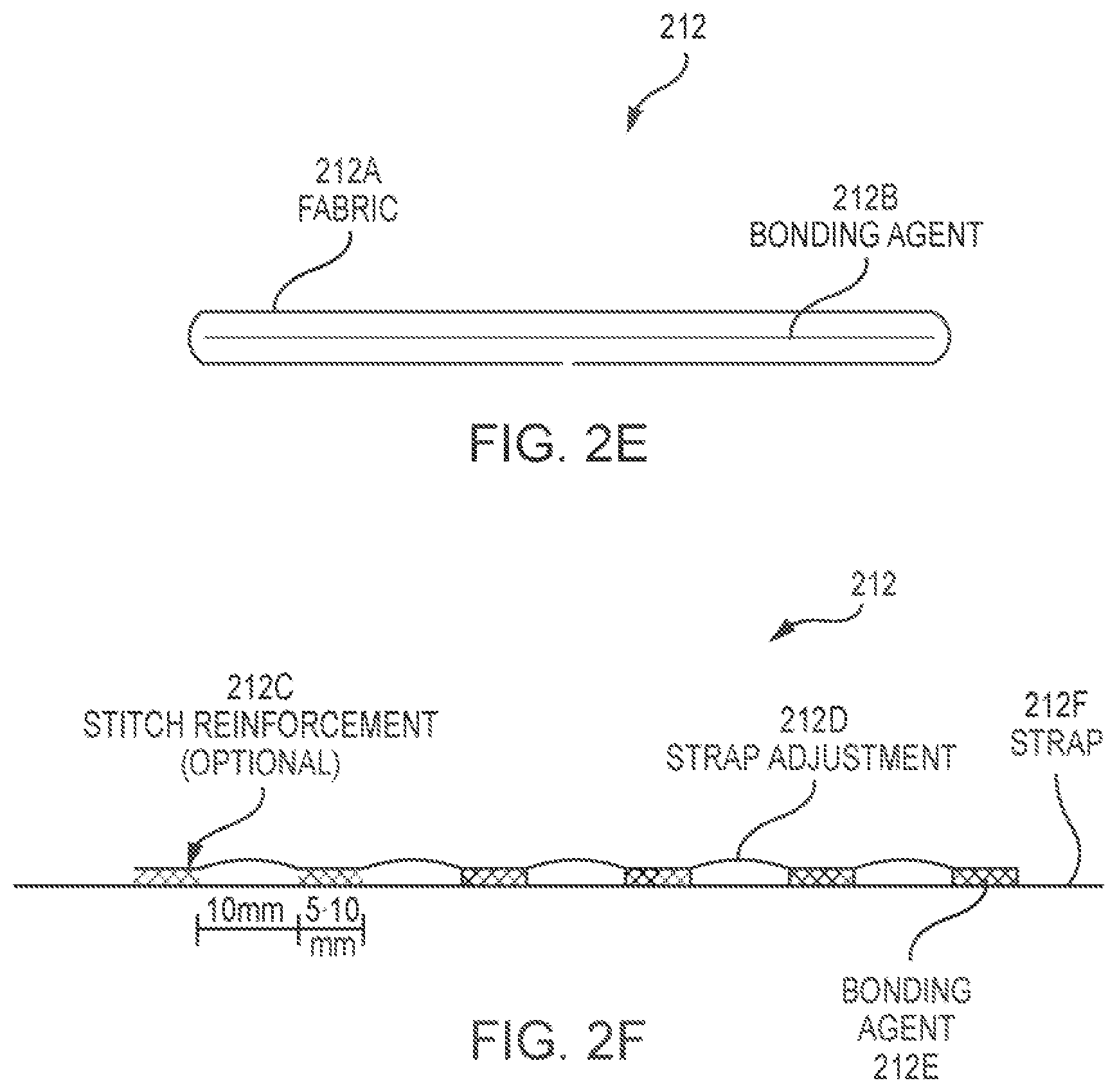 Patent US12342877 Figure 4 – Conductive band for biosensing garments