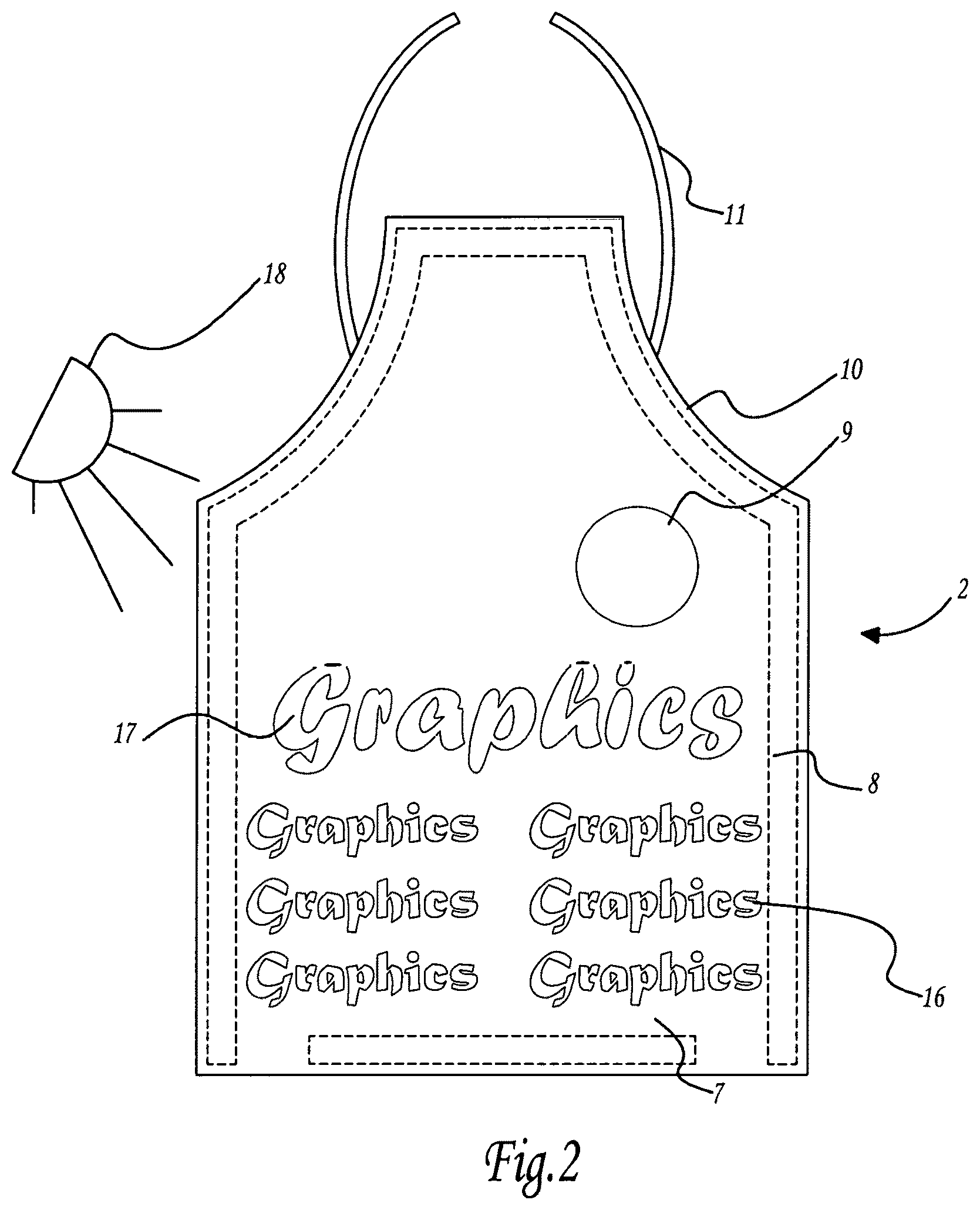Patent US12342878 Figure 2 – Personal protector shield