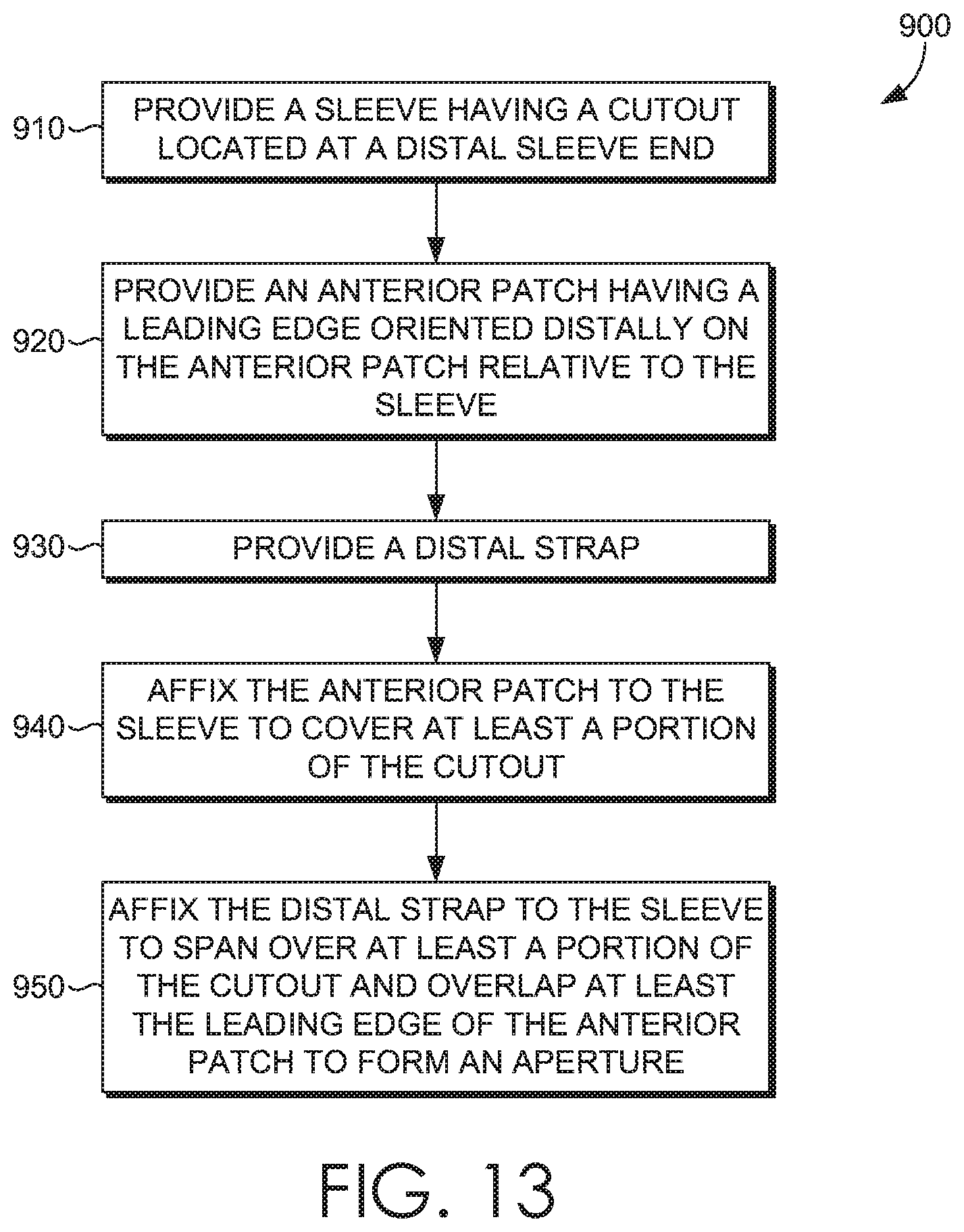 Patent US12342882 Figure 8 – Layered thumbhole structure