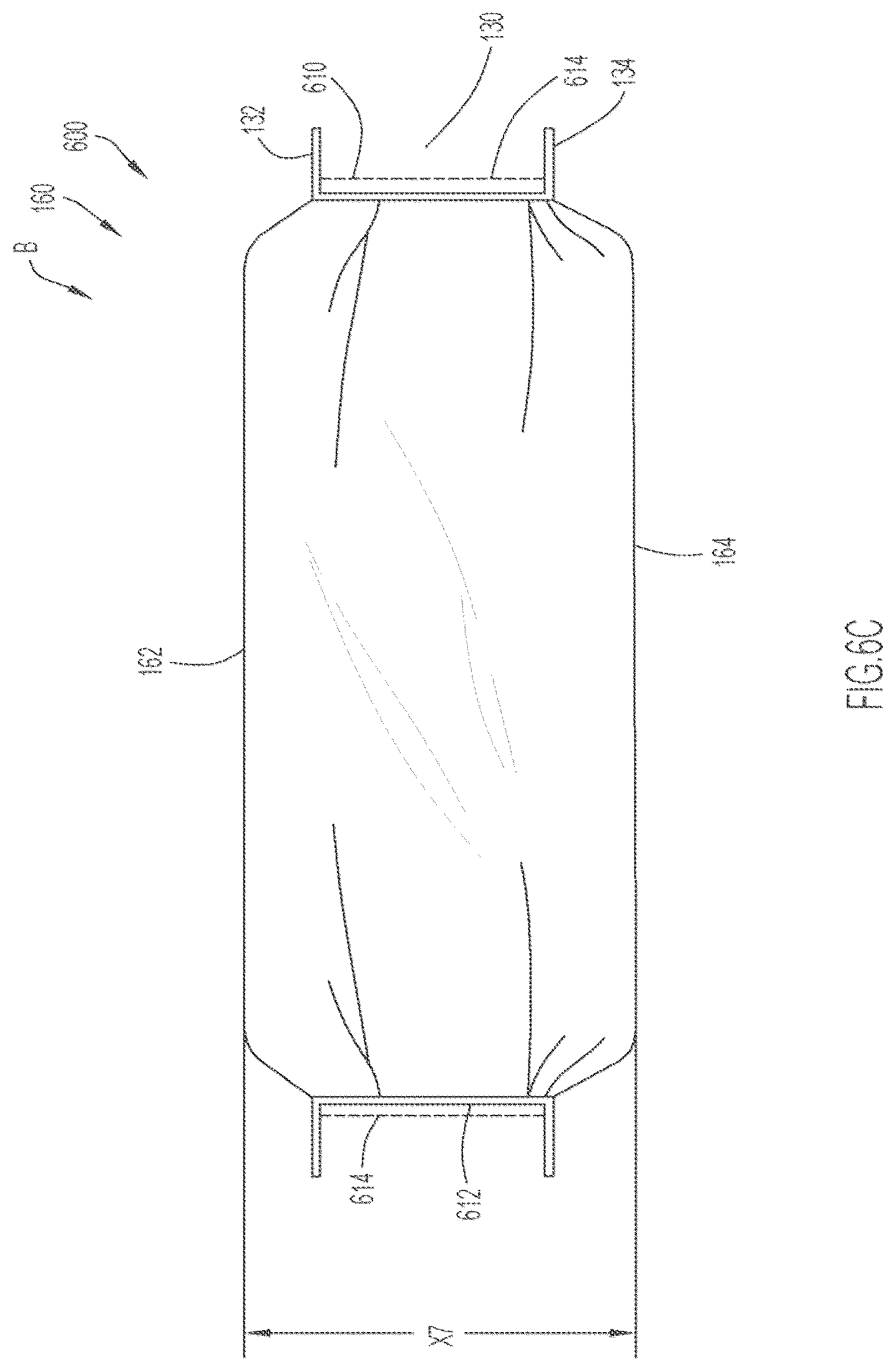 Patent US12342883 Figure 8 – Garment with waistband pocket